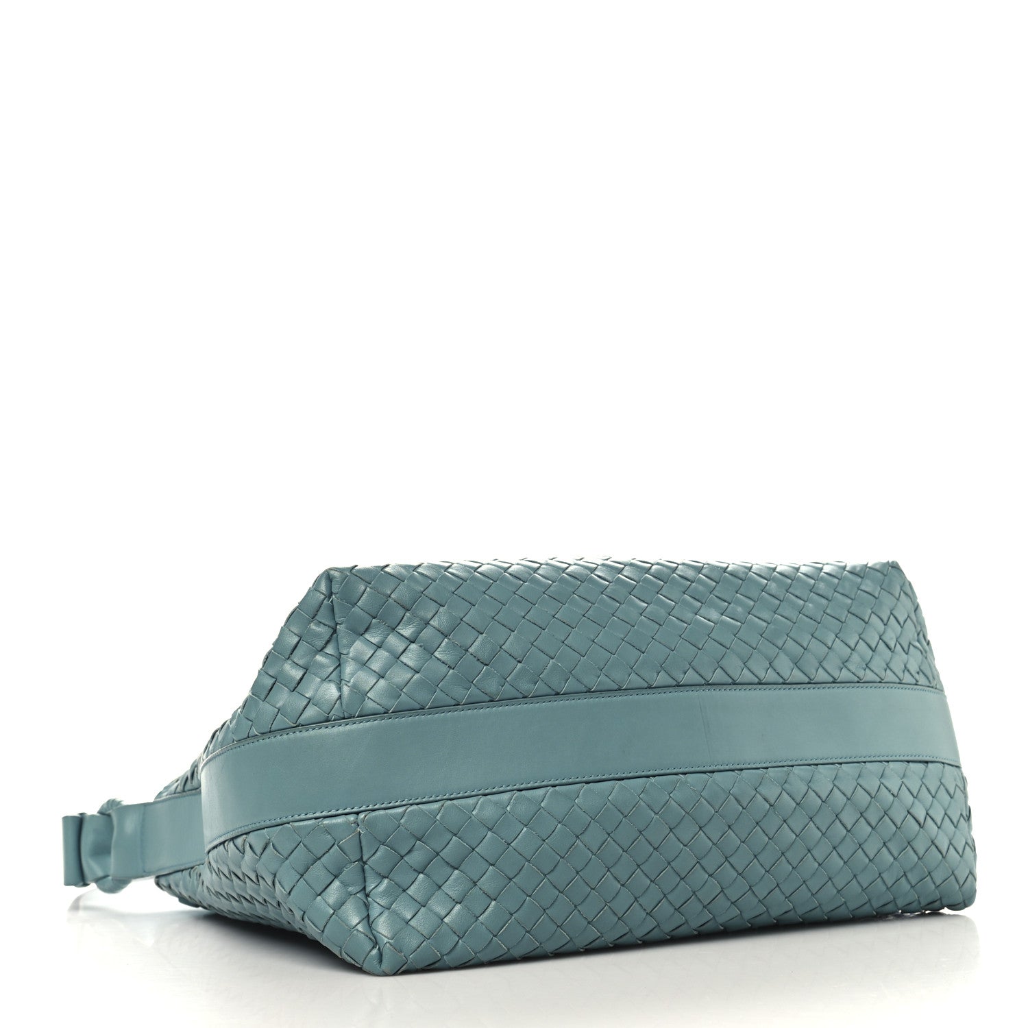 Nappa Intrecciato Pyramid Hobo Linoleum