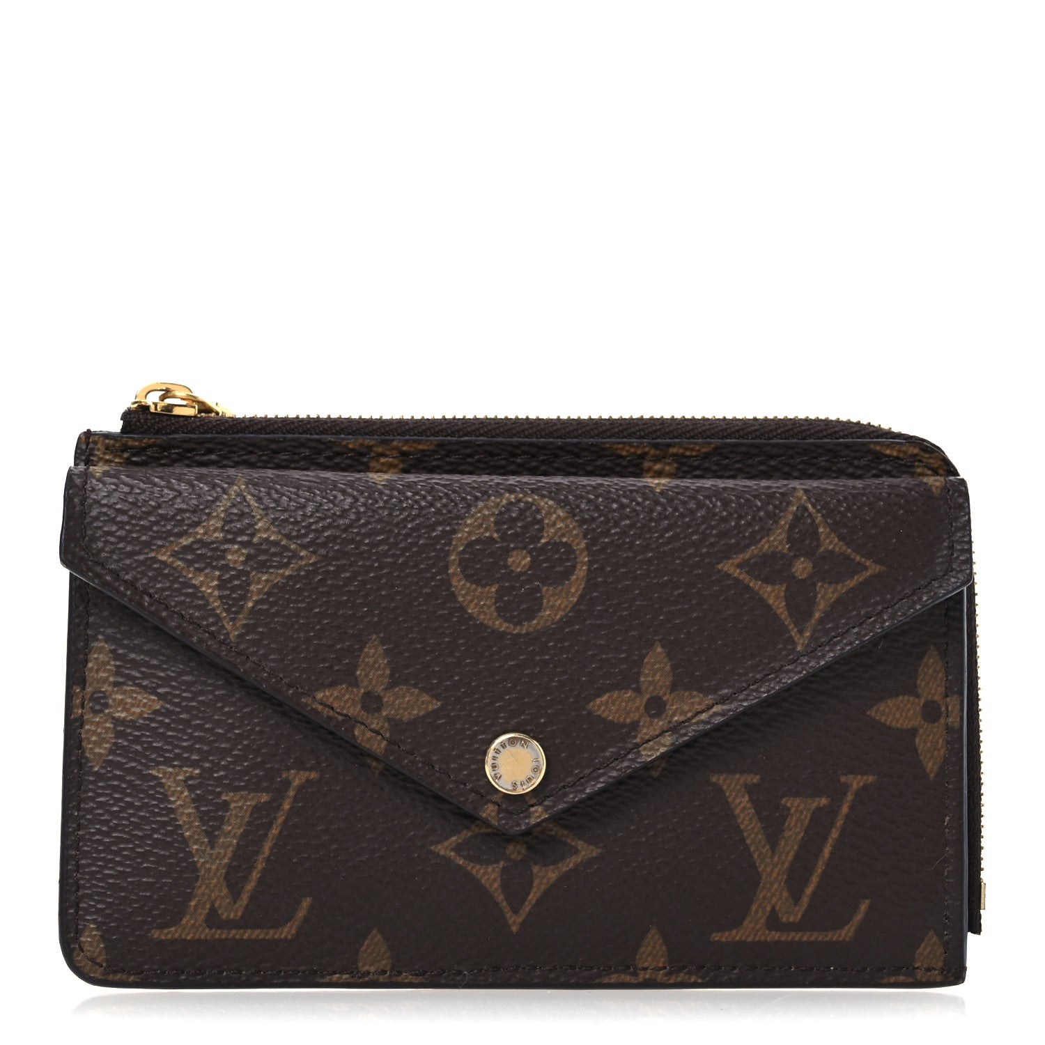 Monogram Recto Verso  Holder Black