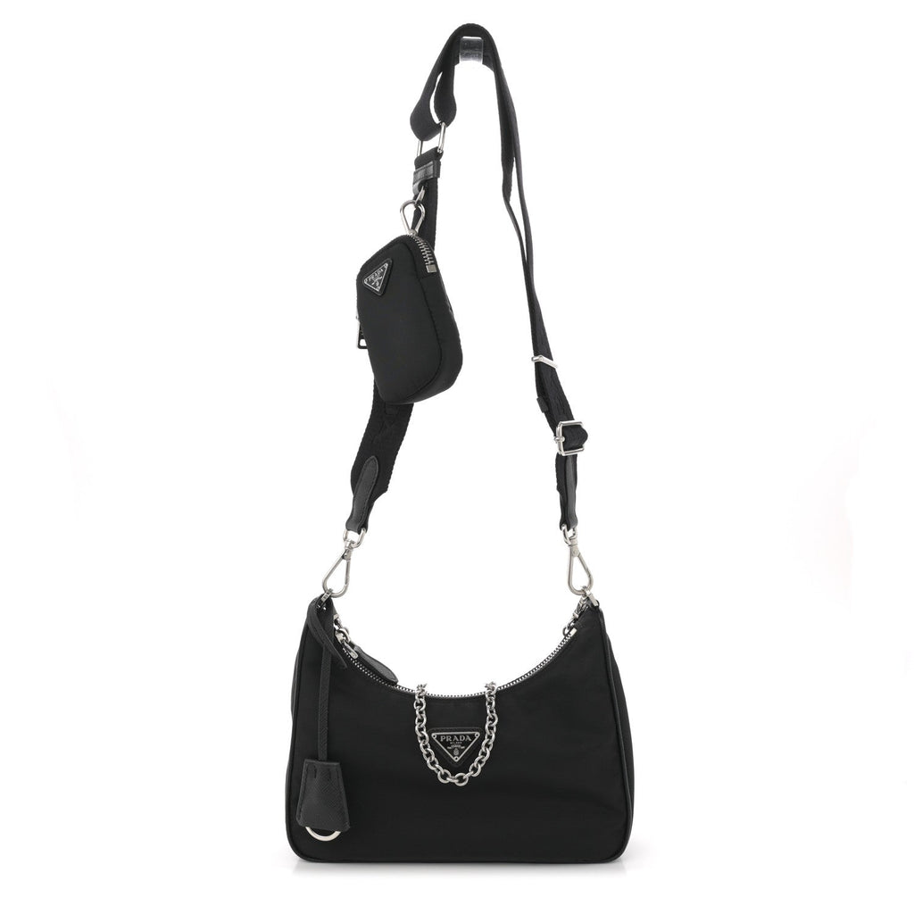 Nylon Re-Edition 2005 Shoulder Bag Black
