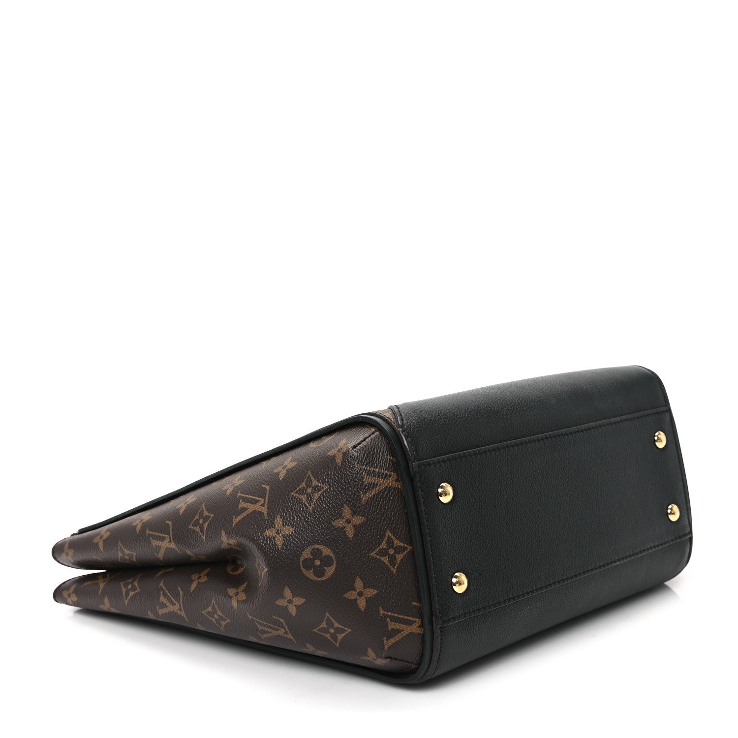 Calfskin Monogram Kimono Tote Black