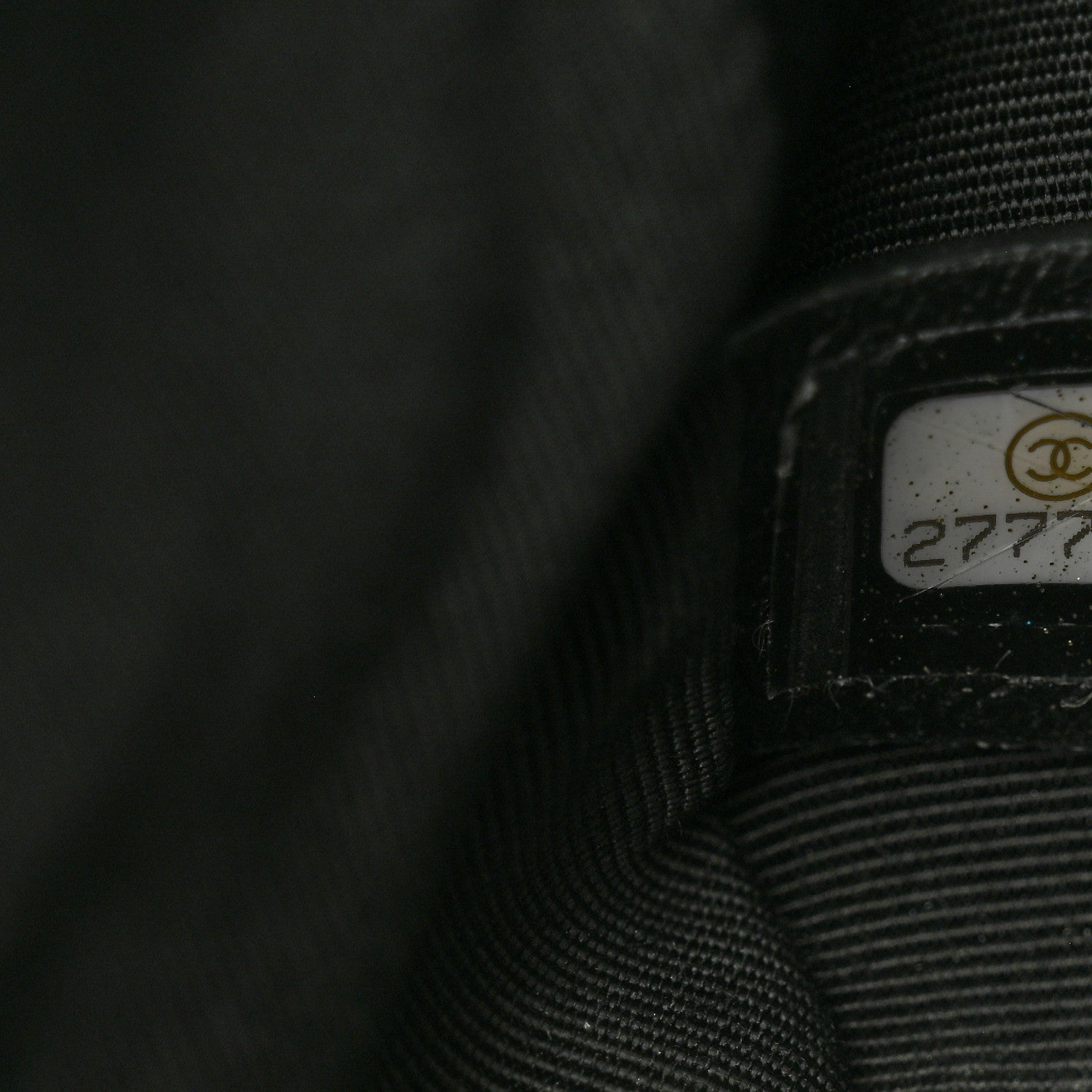 Tweed Mini Pearl Handle Flap Black Ecru