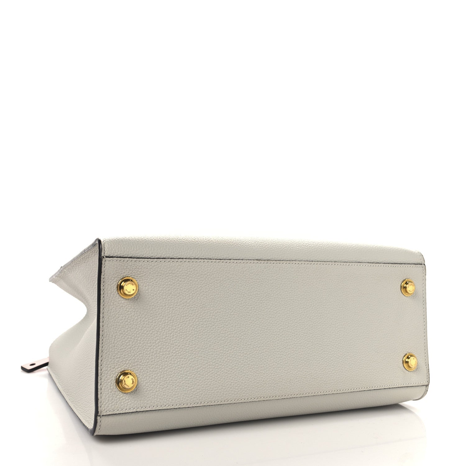 Calfskin City Steamer MM Gris Antartica Navy Rose Doux