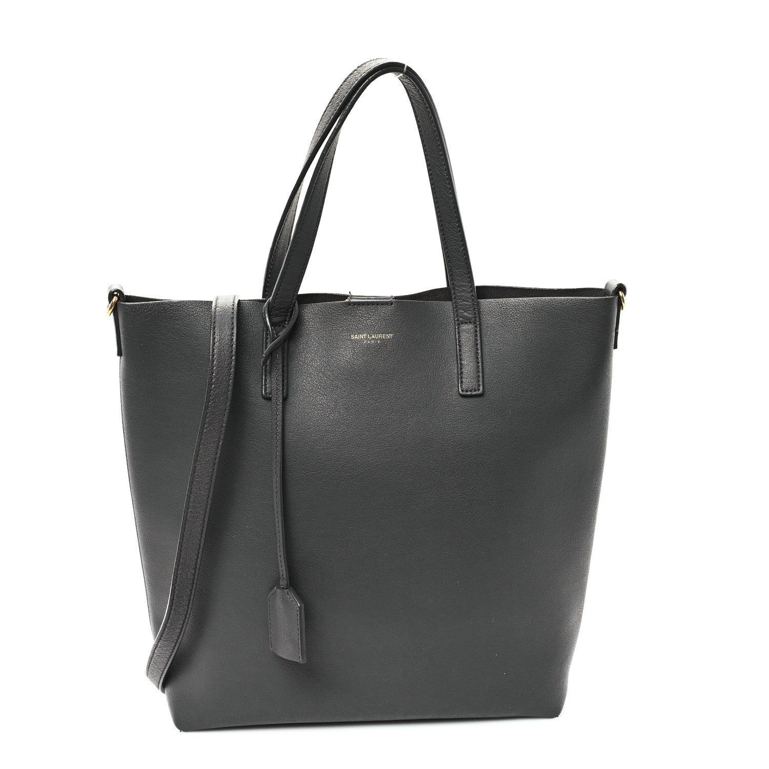 Calfskin Toy Shopping Tote Earth Grey