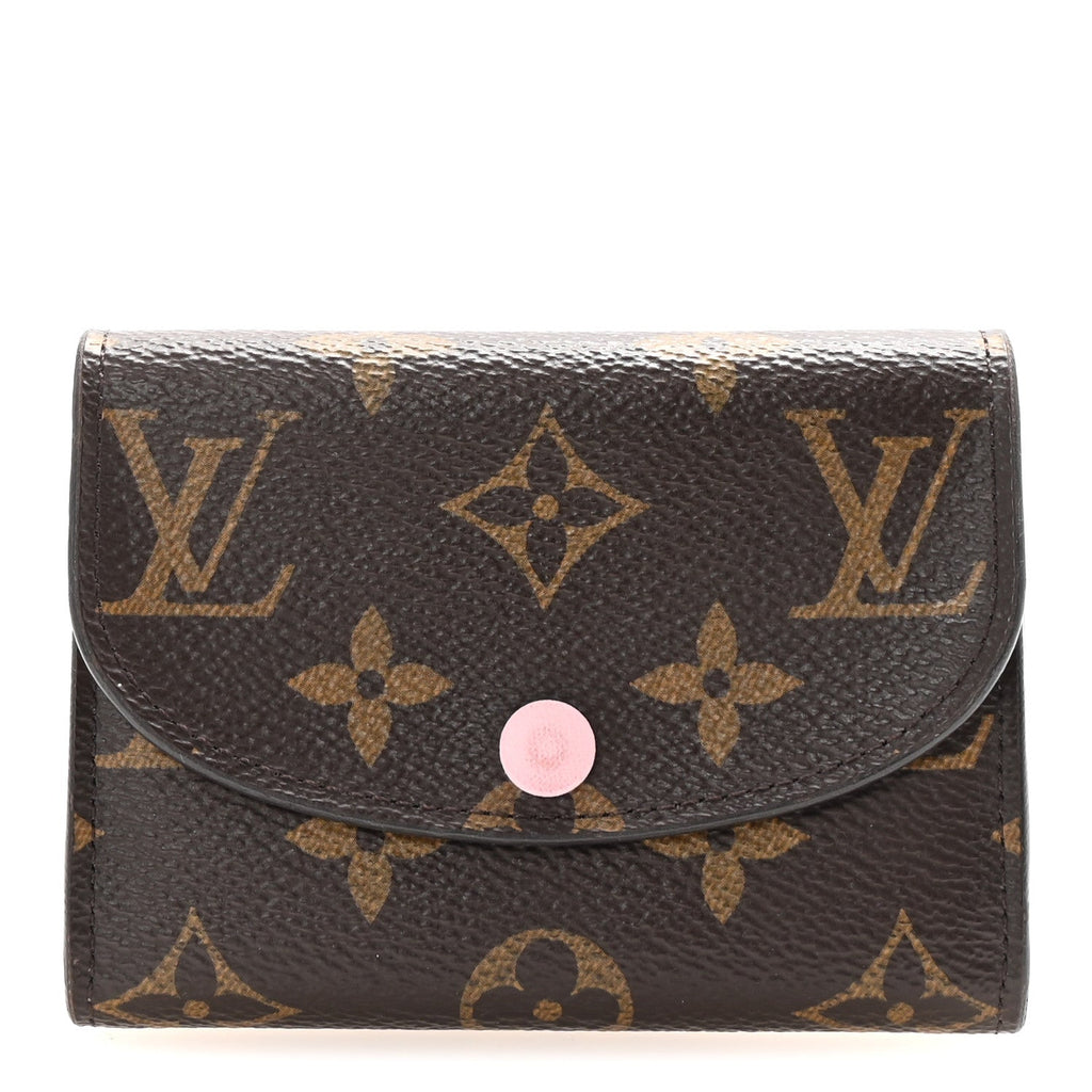 Monogram Rosalie Coin Purse Rose Ballerine