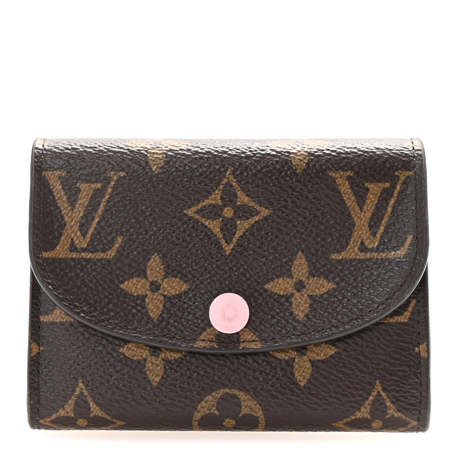 Monogram Rosalie Coin Purse Rose Ballerine