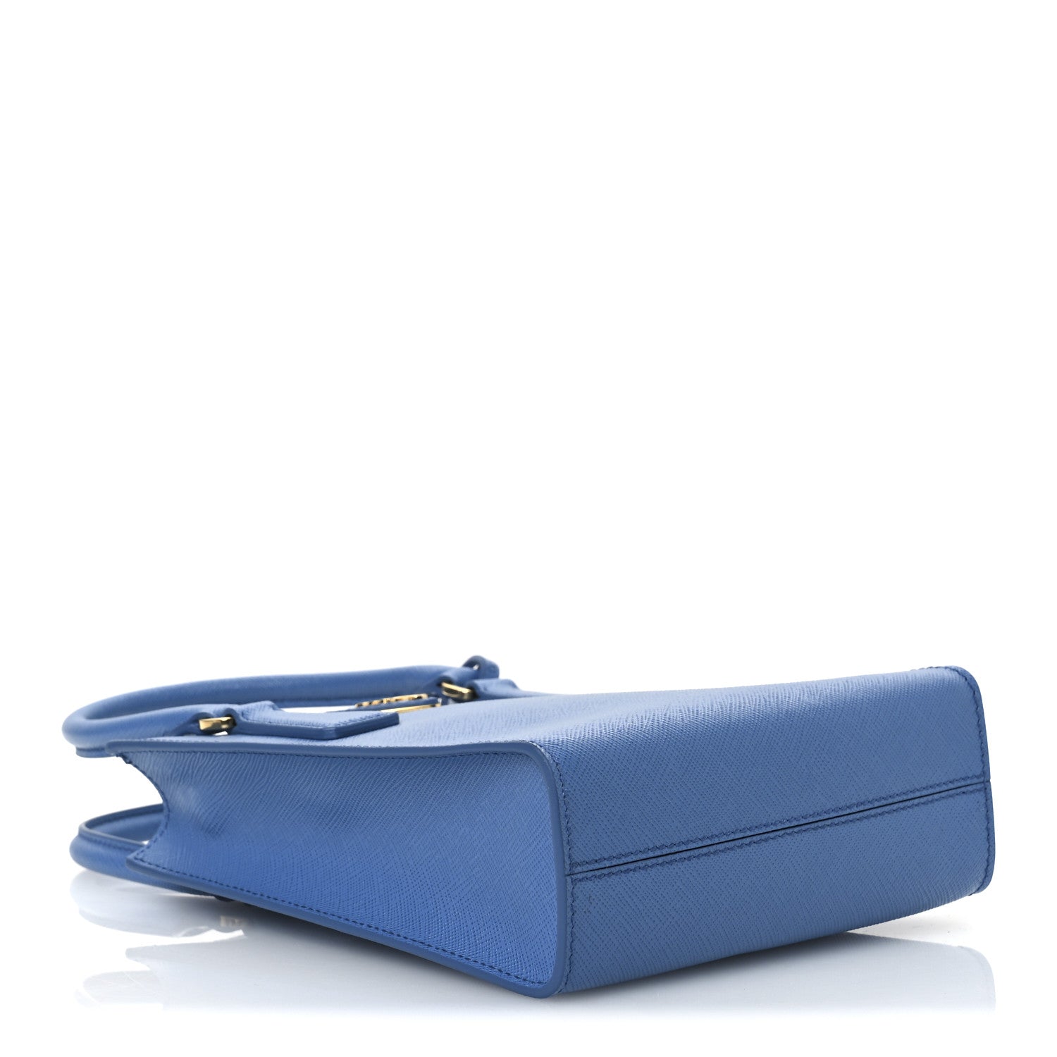 Saffiano Lux Metal Triangle Handbag Onda