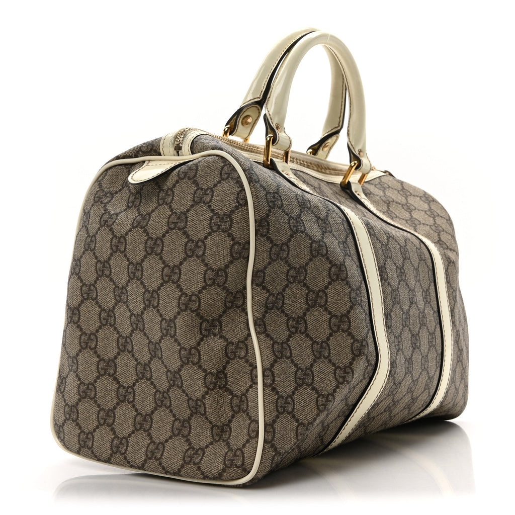 GG Plus Monogram Medium Joy Boston Off White