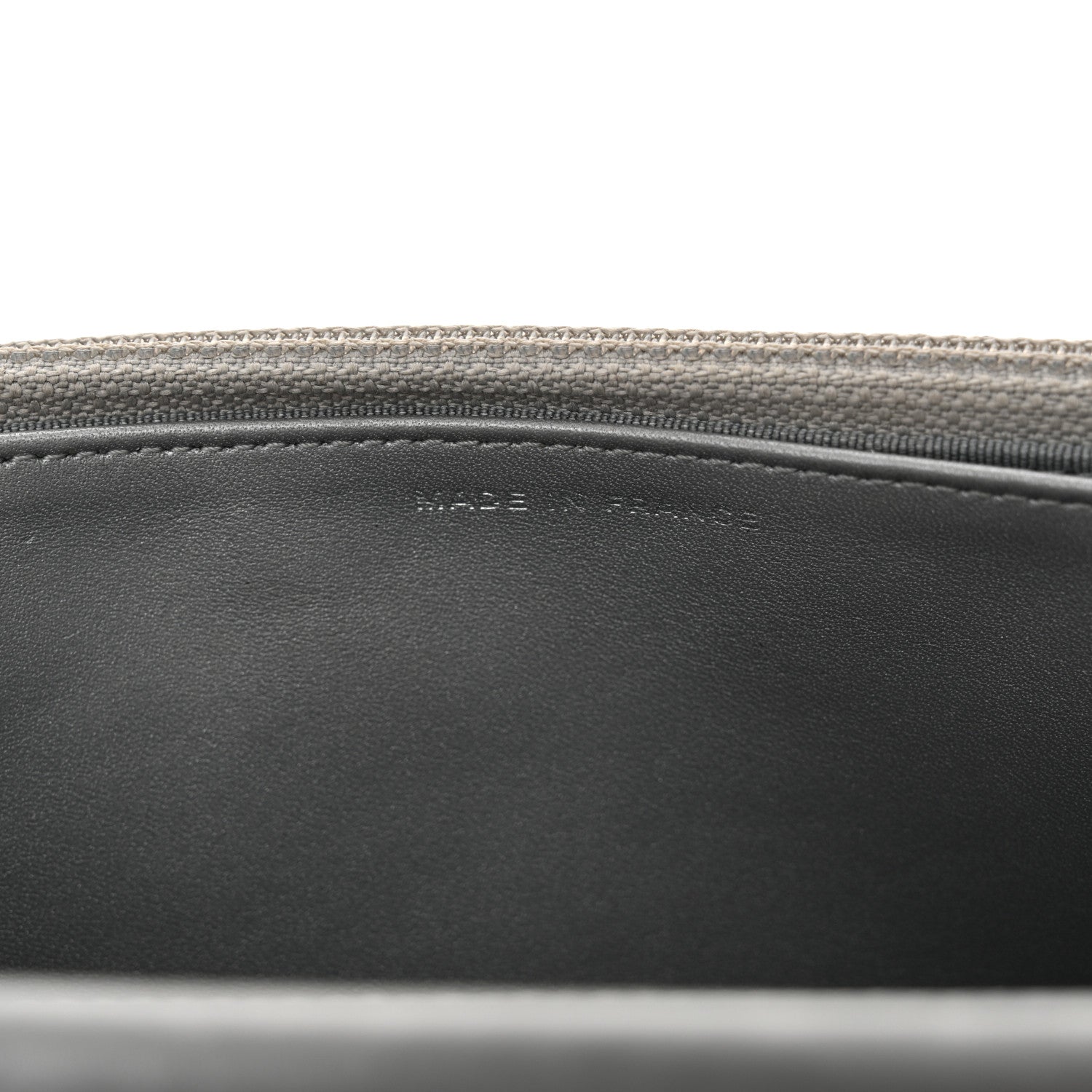 Metallic Aged Calfskin Quilted Reissue Wallet On Chain WOC Silver