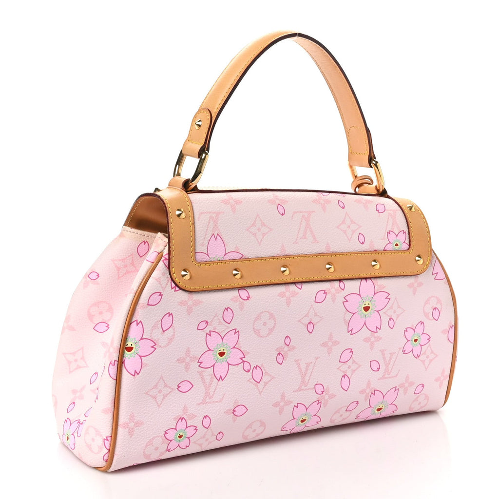 Monogram Cherry Blossom Sac Retro Pink