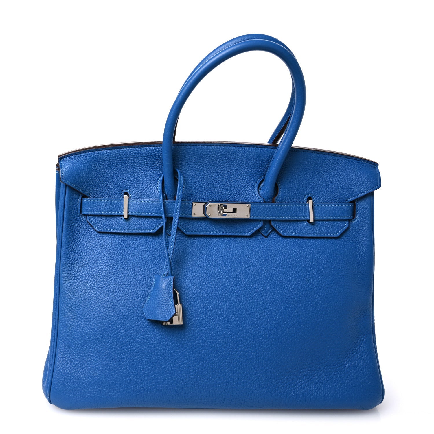 Togo Birkin 35 Bleu Azteque