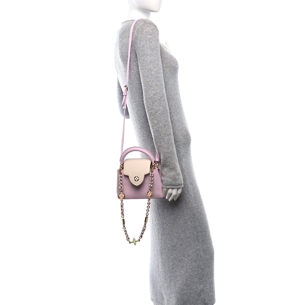 Taurillon Flower Chain Capucines Mini Marshmallow