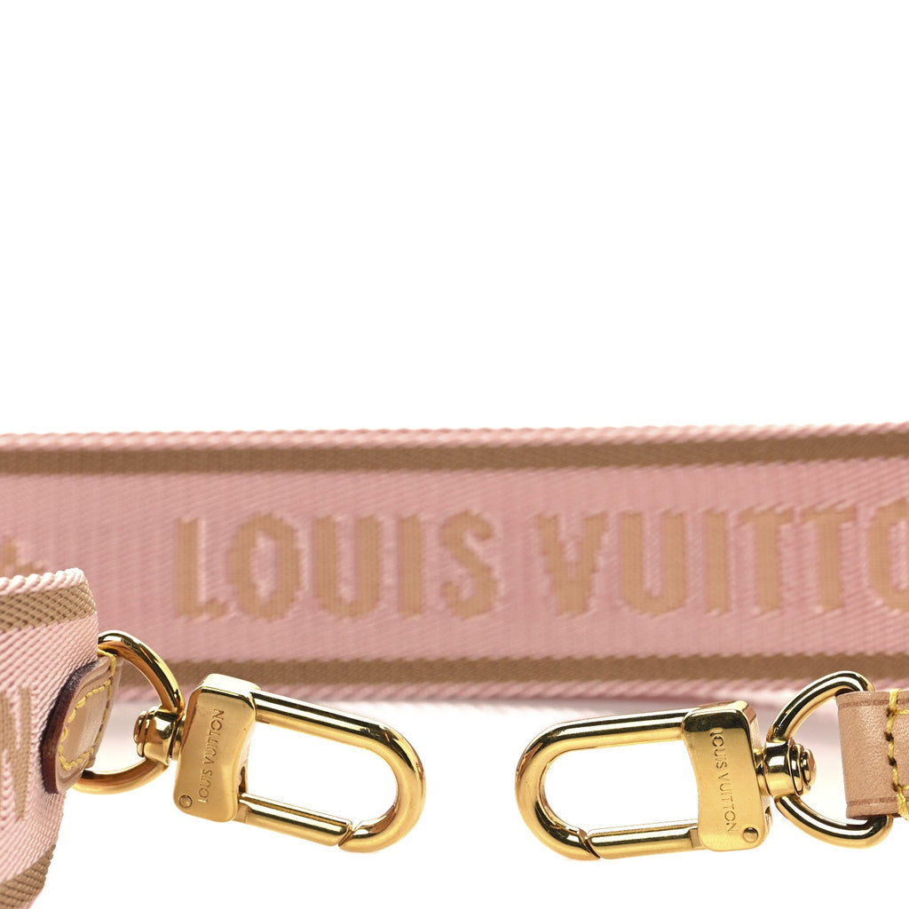 Monogram Multi Pochette Accessories Shoulder Strap Rose Clair
