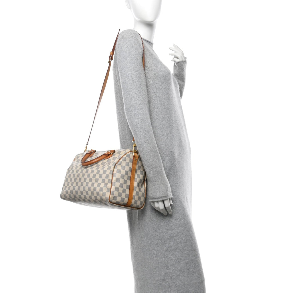 Damier Azur Speedy Bandouliere 30