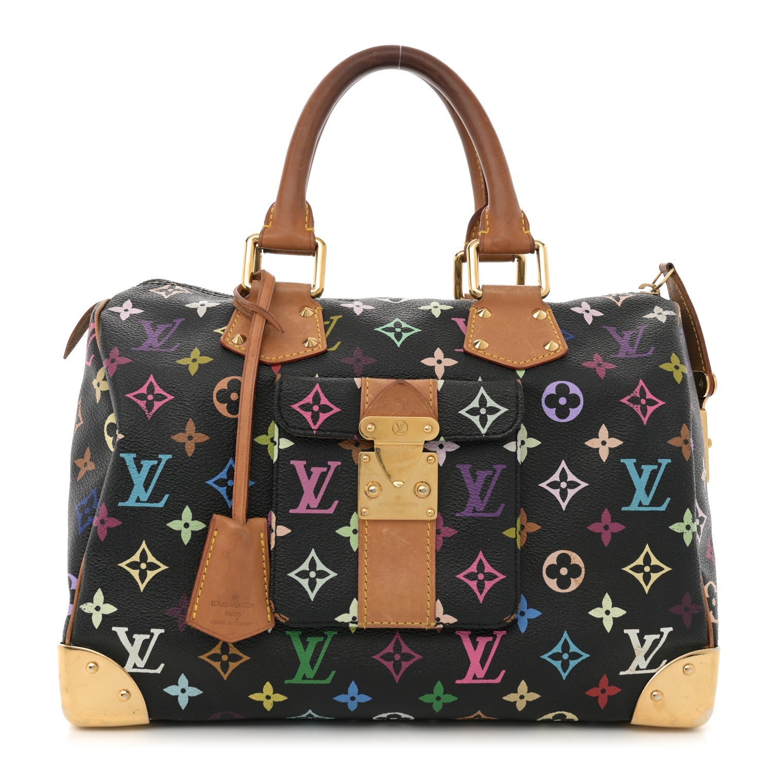 Monogram Multicolor Speedy 30 Black