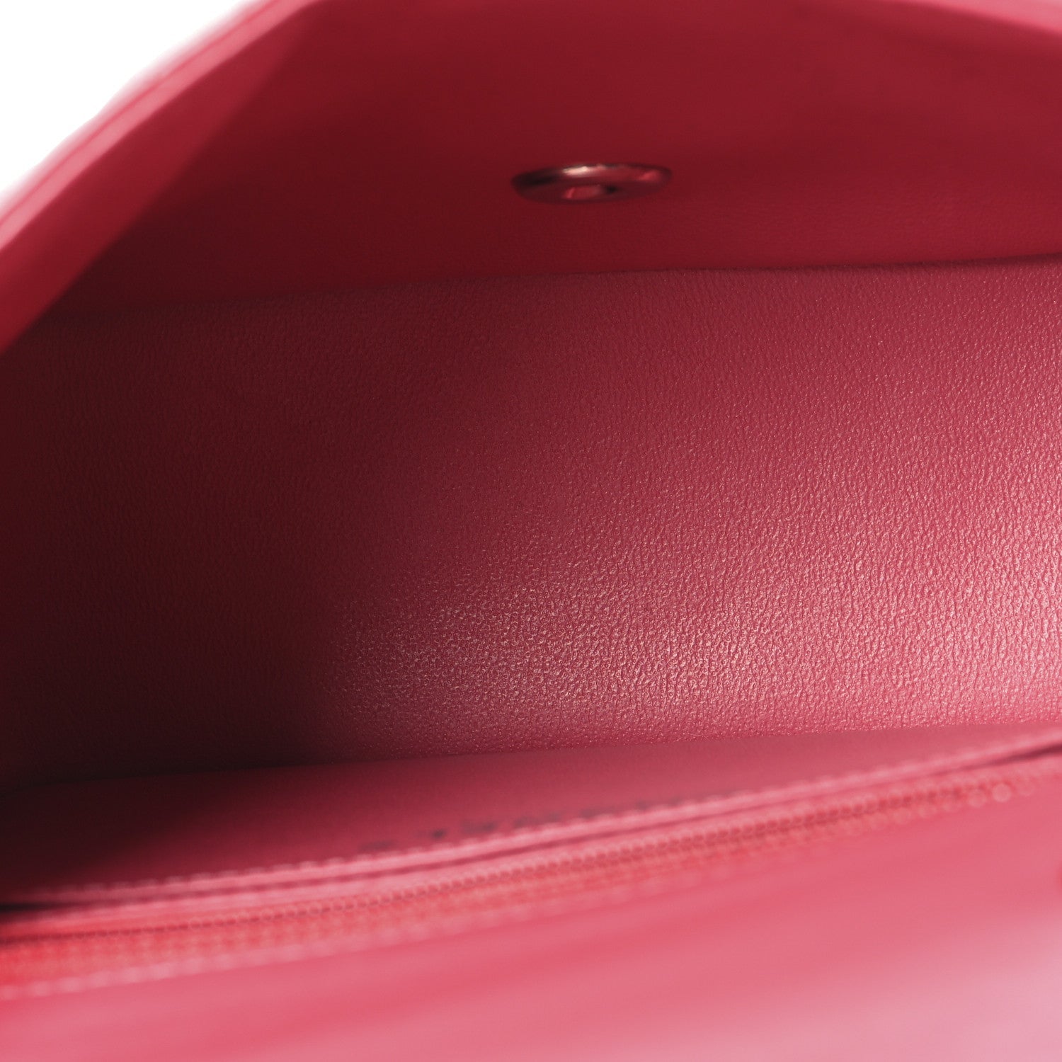 Lambskin Quilted Mini Square Flap Dark Pink