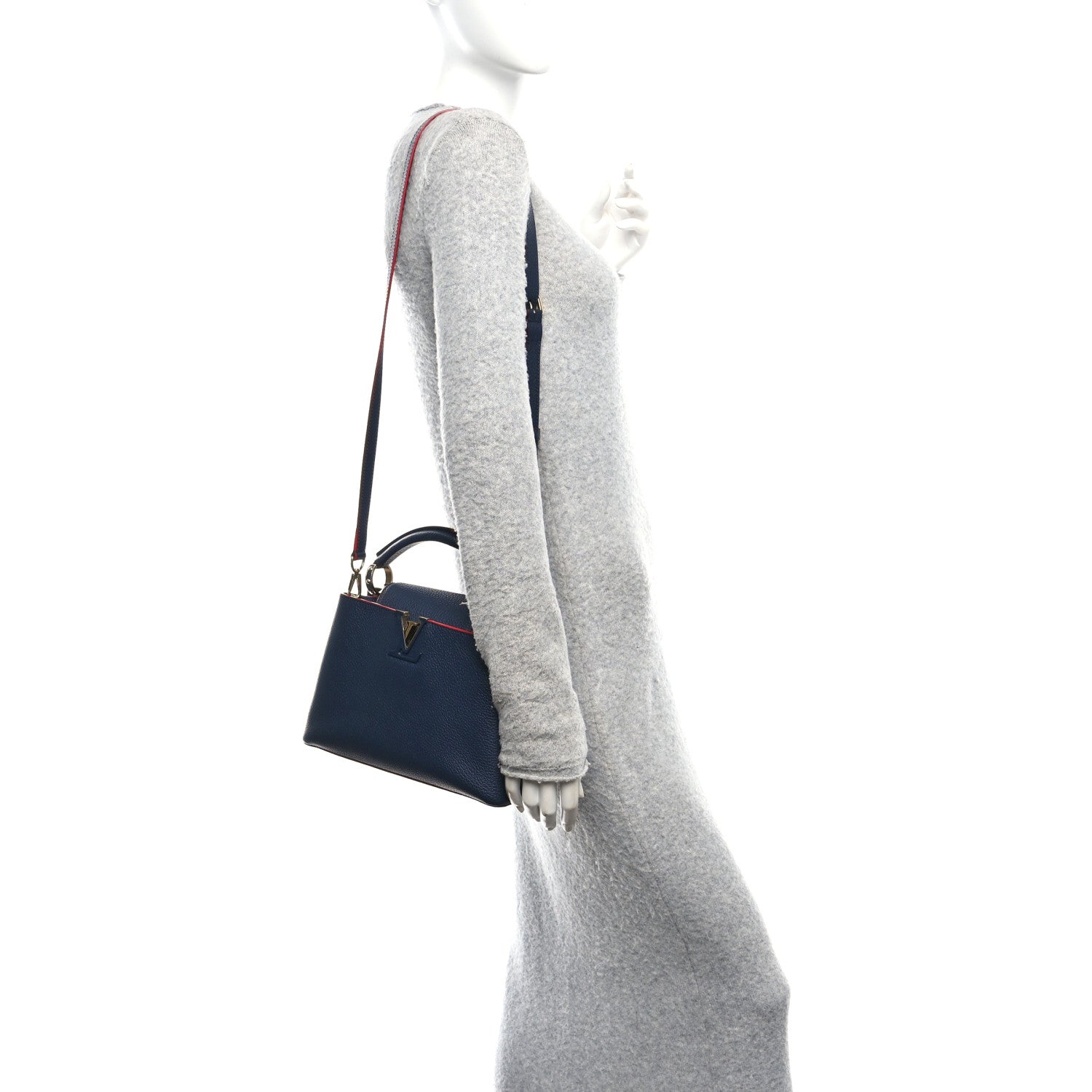 Taurillon Capucines BB Marine Rouge
