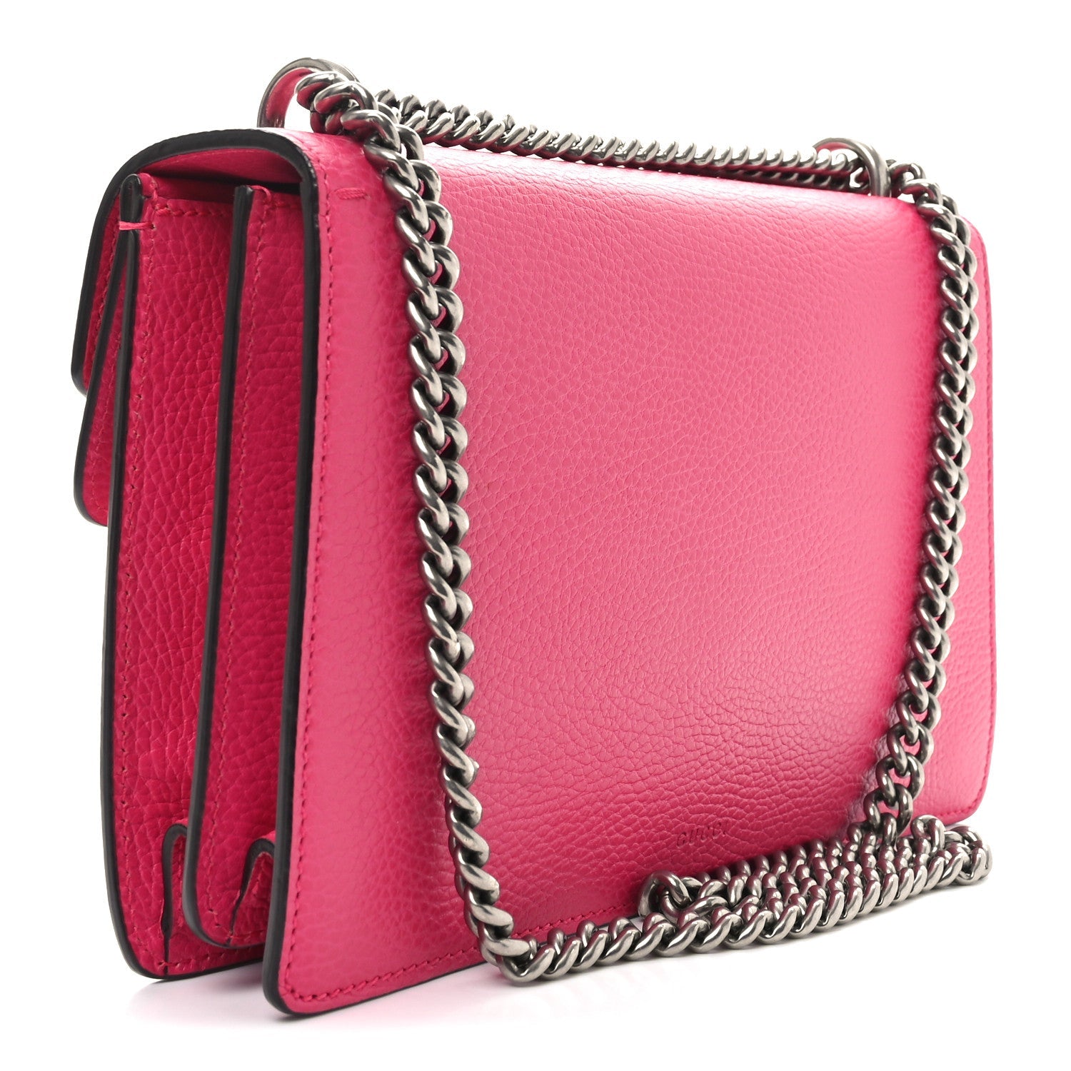 Dollar Calfskin Small Dionysus Shoulder Bag Box Pink
