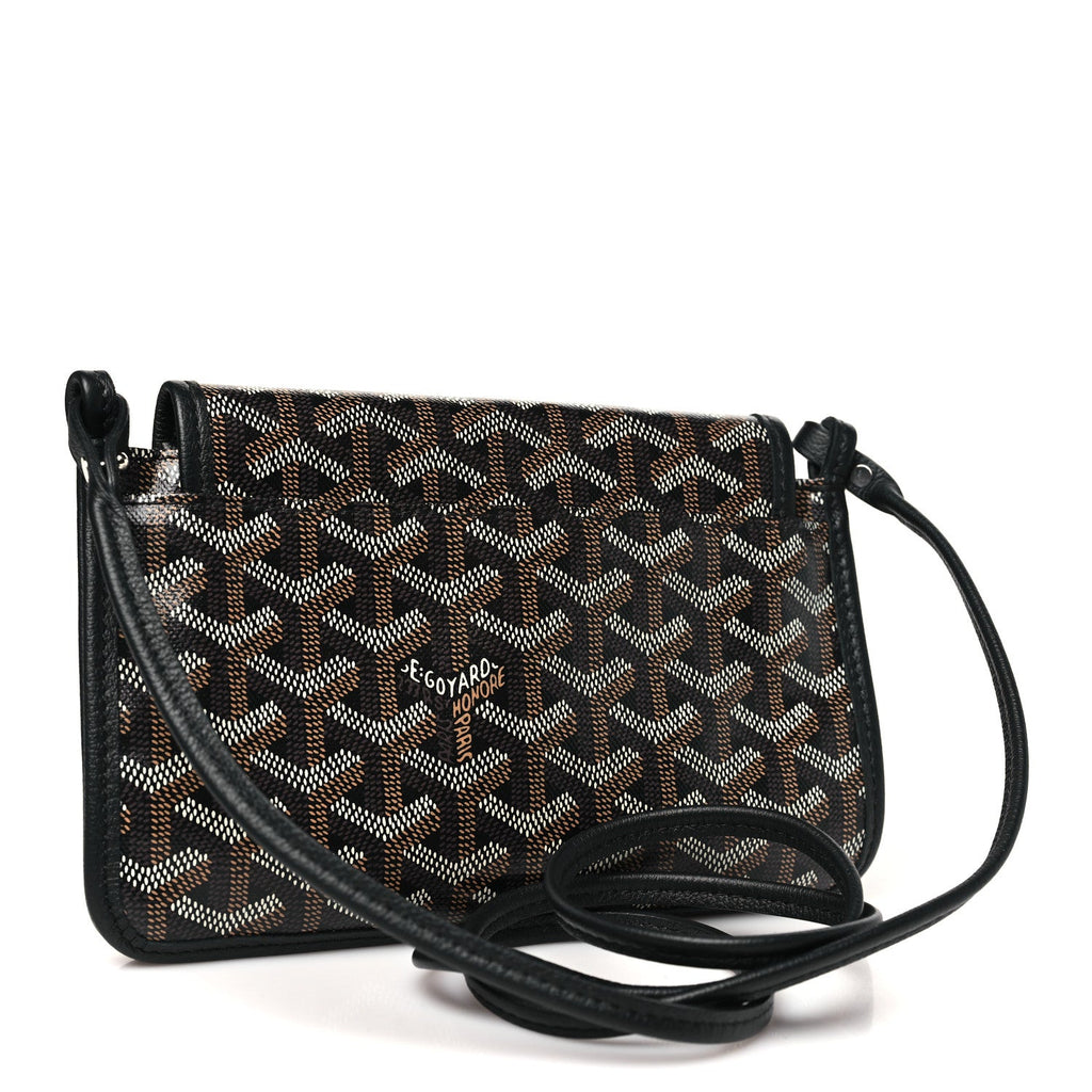 Goyardine Plumet Wallet Clutch Black