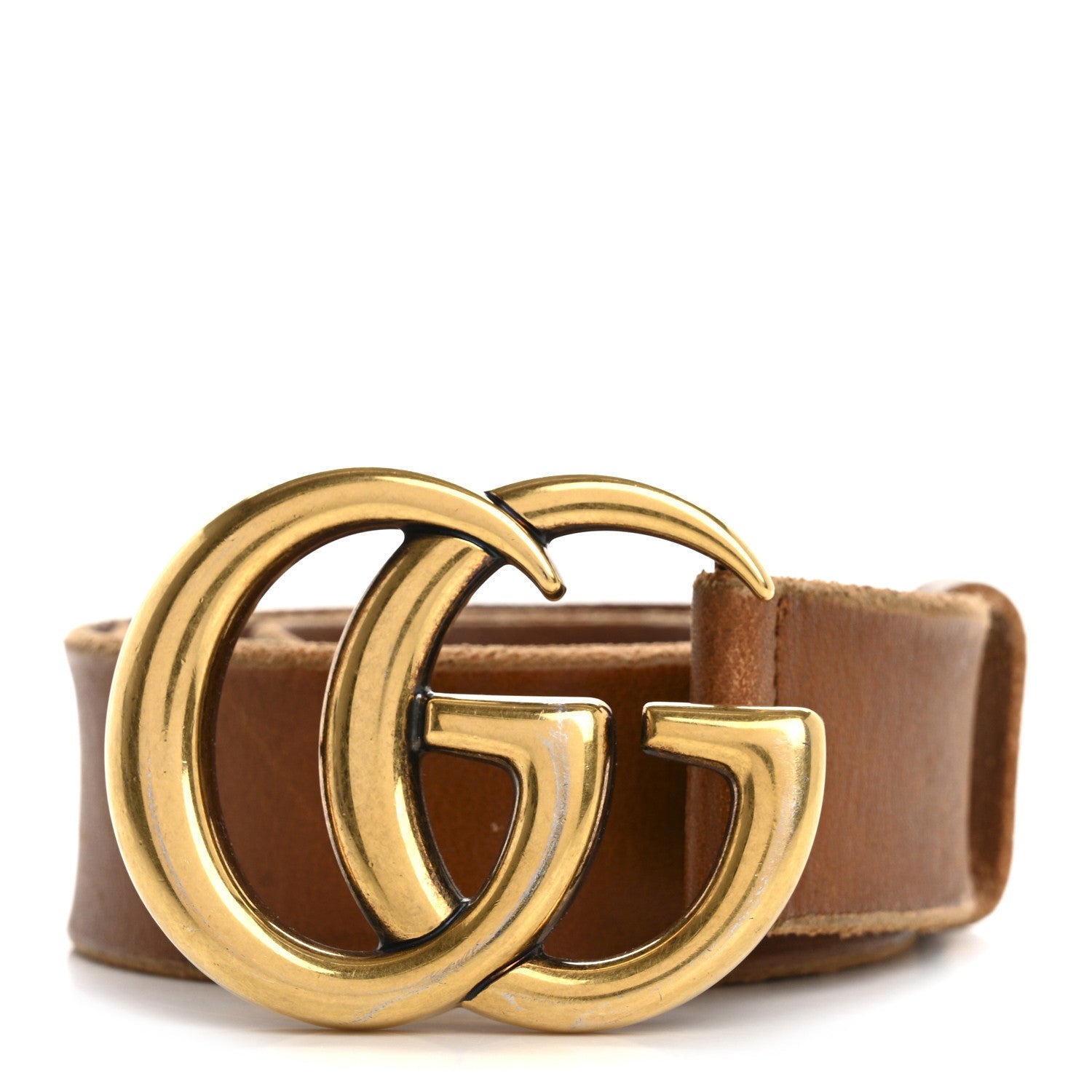 Faded Calfskin Double G 40mm Belt 95 38 Cuir
