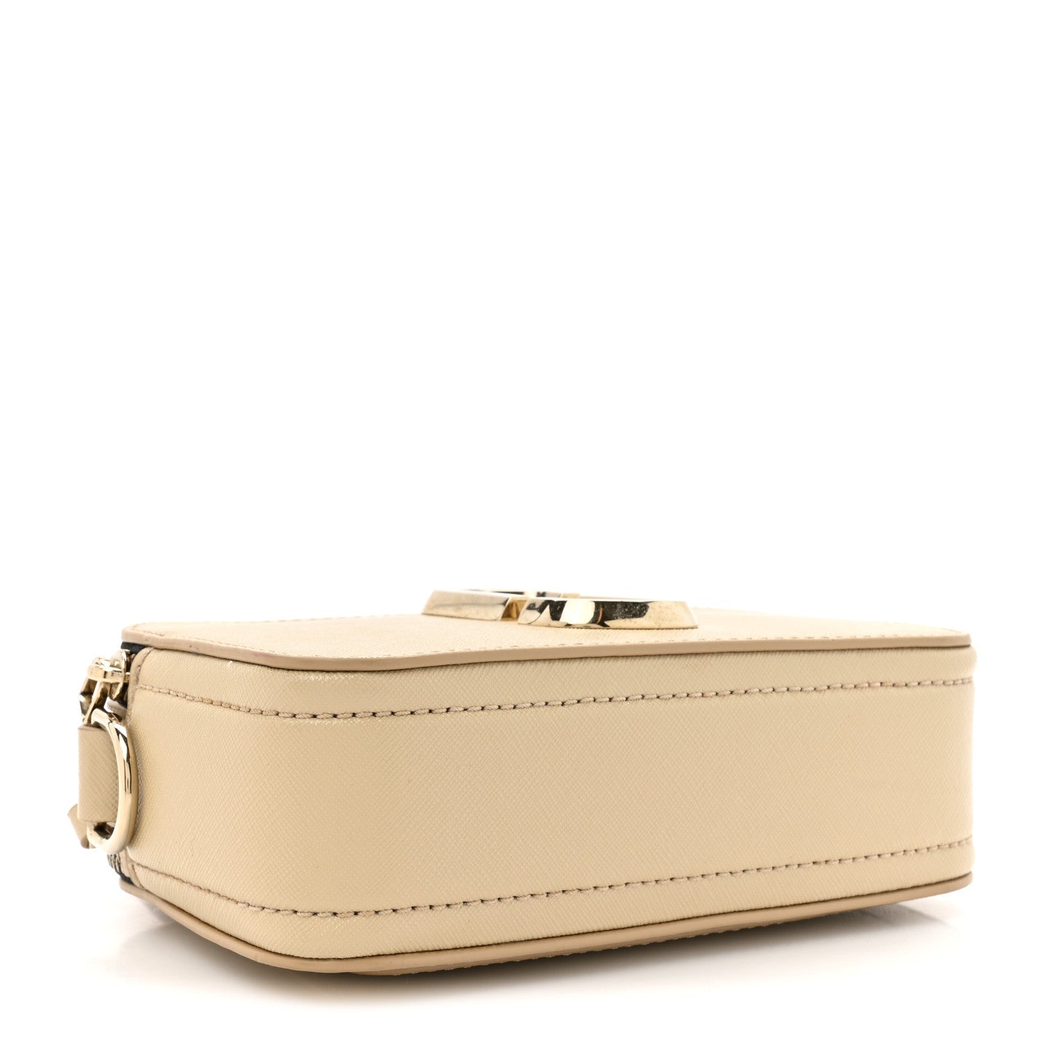 Saffiano Small Snapshot Camera Bag Khaki