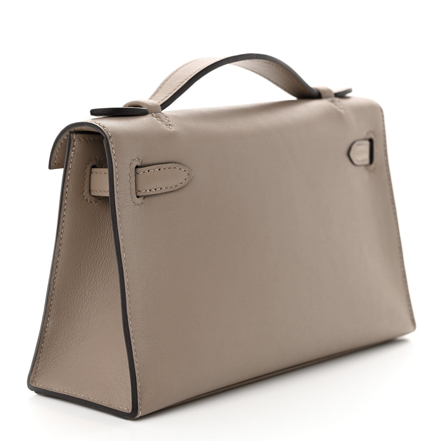 Swift Kelly Pochette Clutch Gris Asphalte