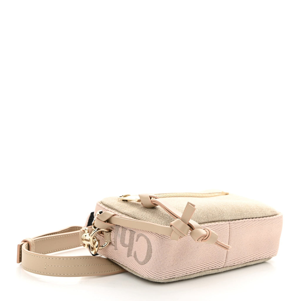 Linen Woody Belt Bag Blush Beige