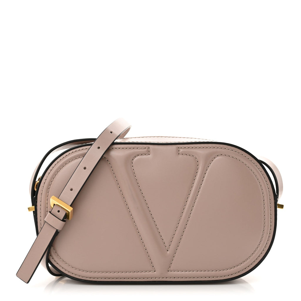 Calfskin VLogo Walk Crossbody Poudre