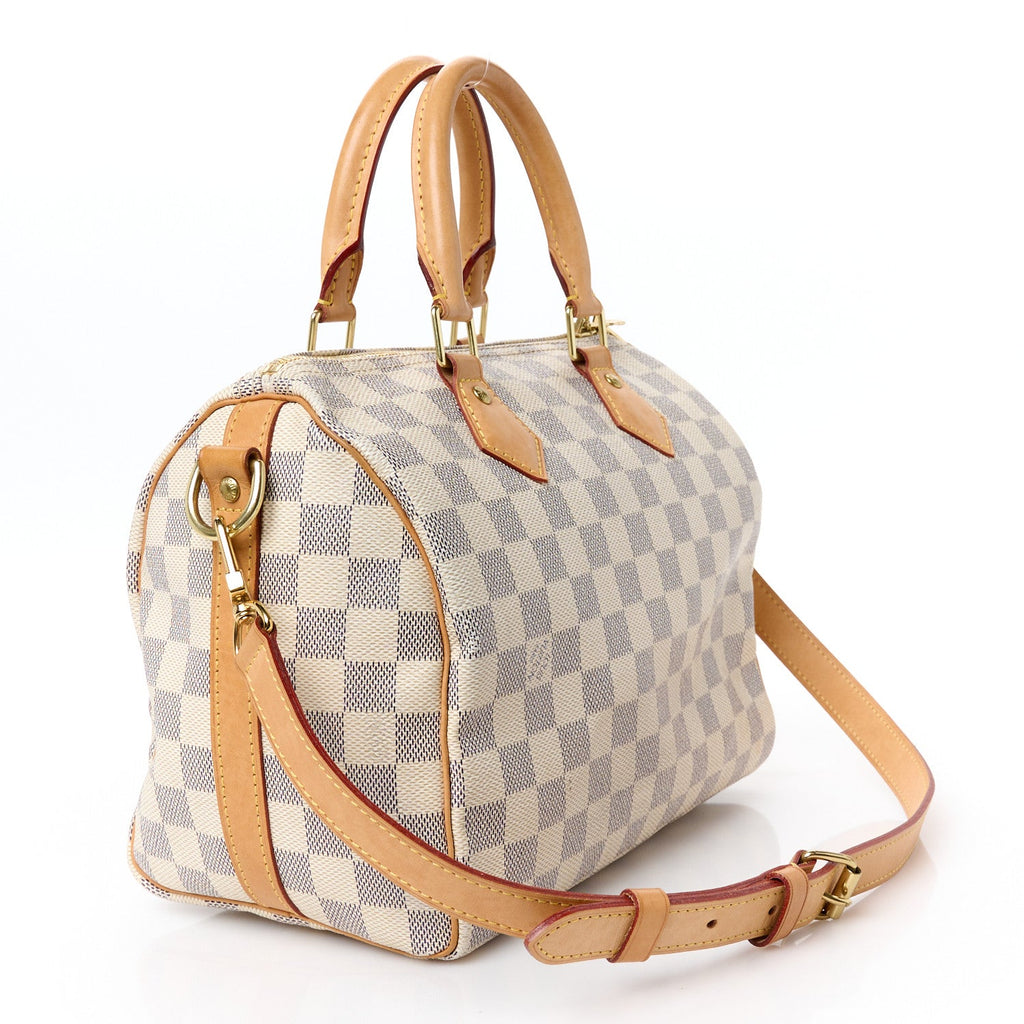 Damier Azur Speedy Bandouliere 25