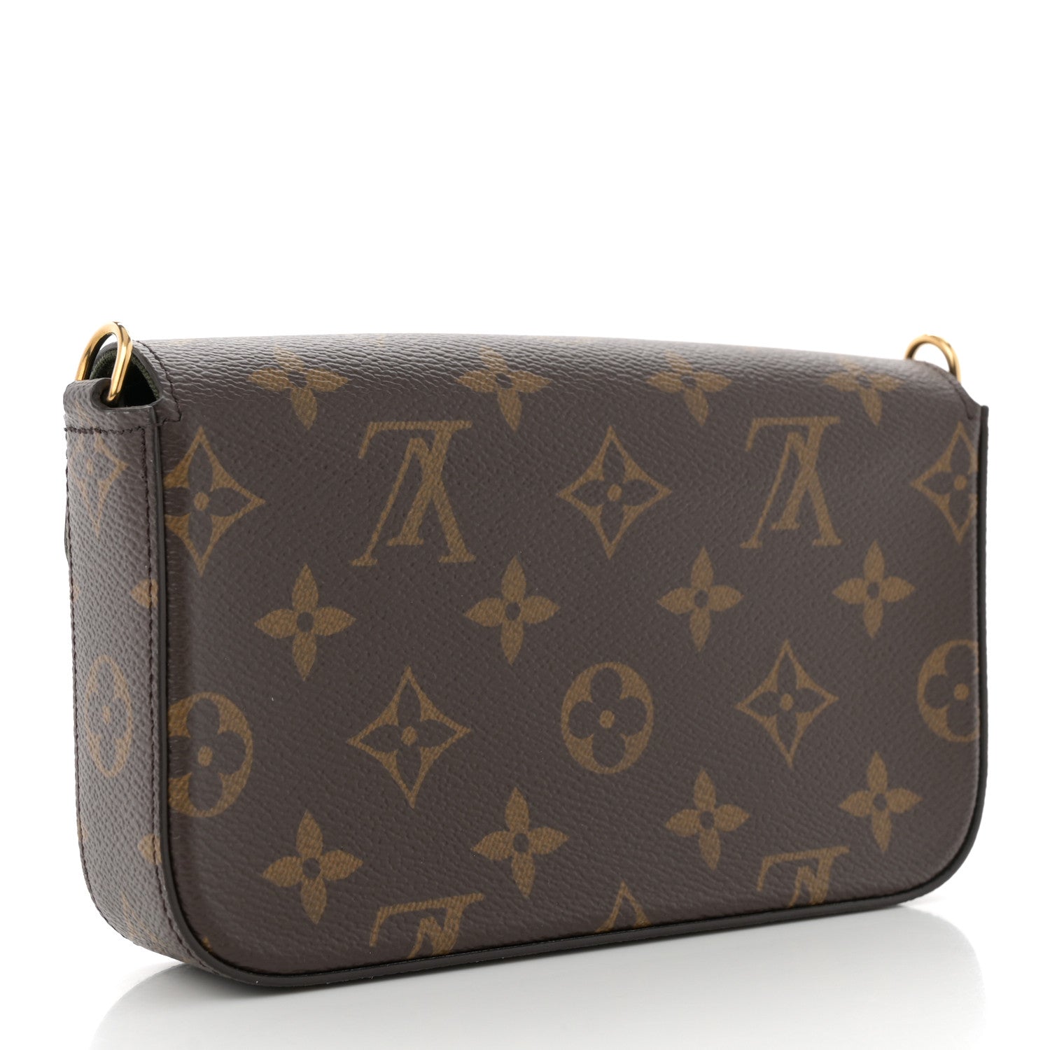 Monogram Felicie Strap & Go Felicie Pochette Kaki