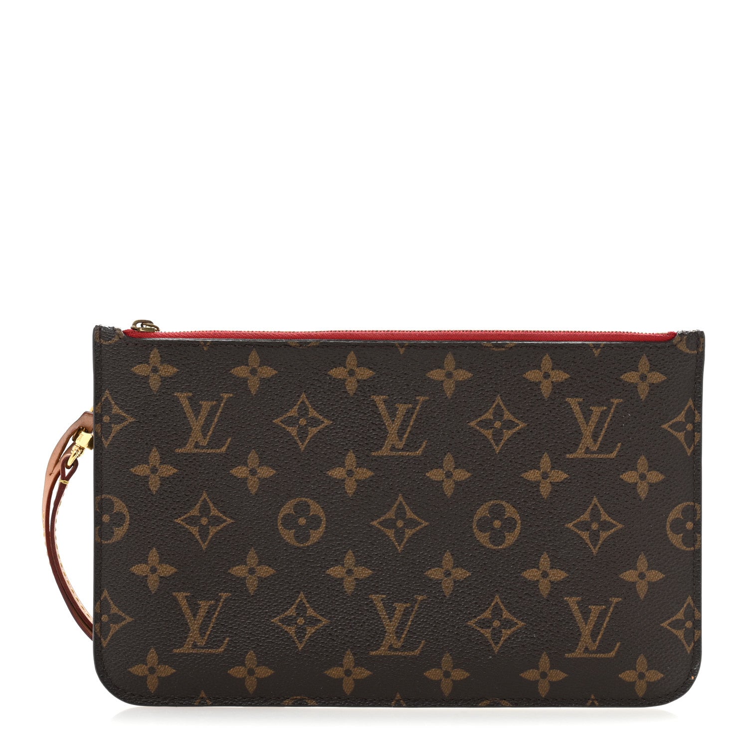 Monogram Neverfull MM GM Pochette Cherry