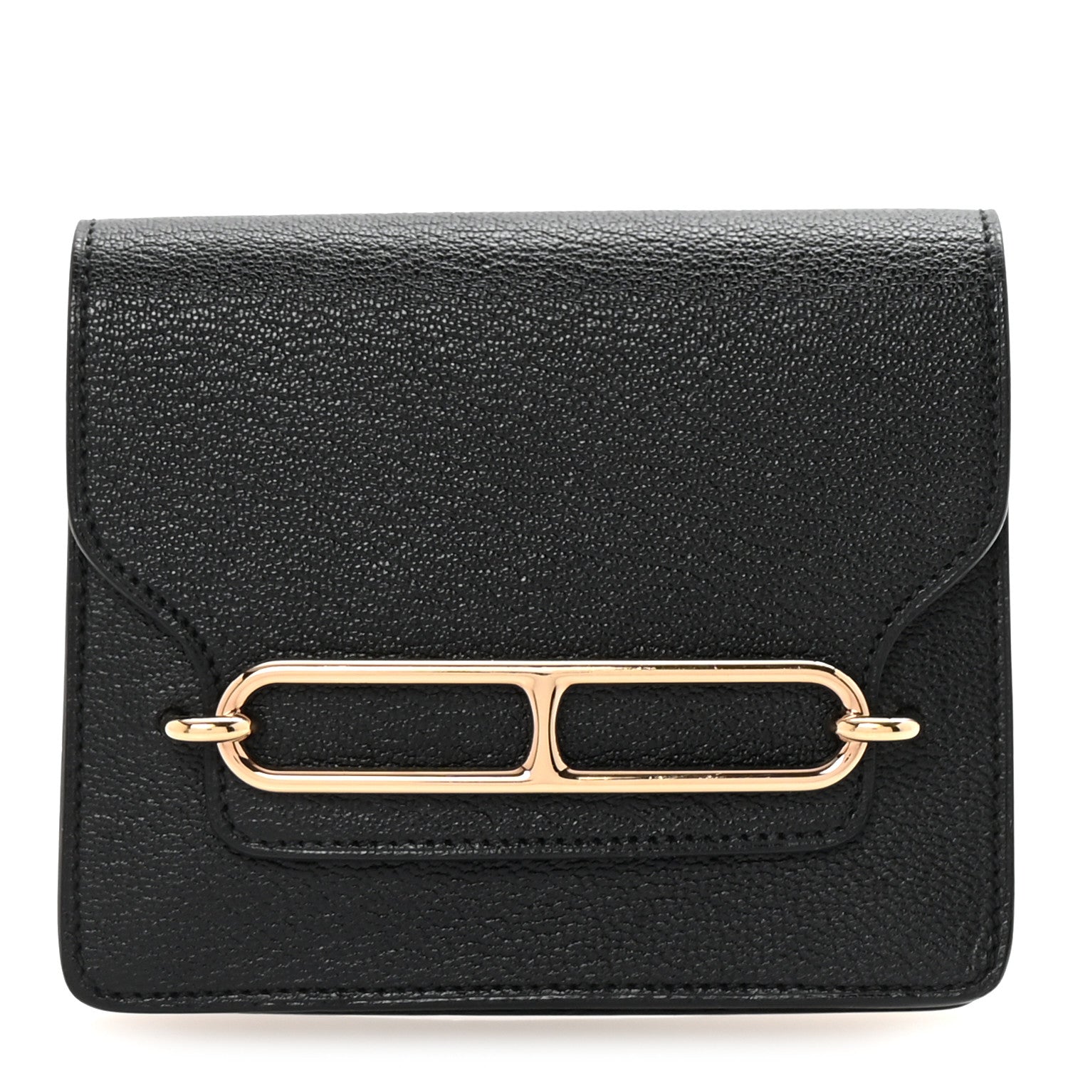 Chevre Mysore Roulis Slim Wallet Black
