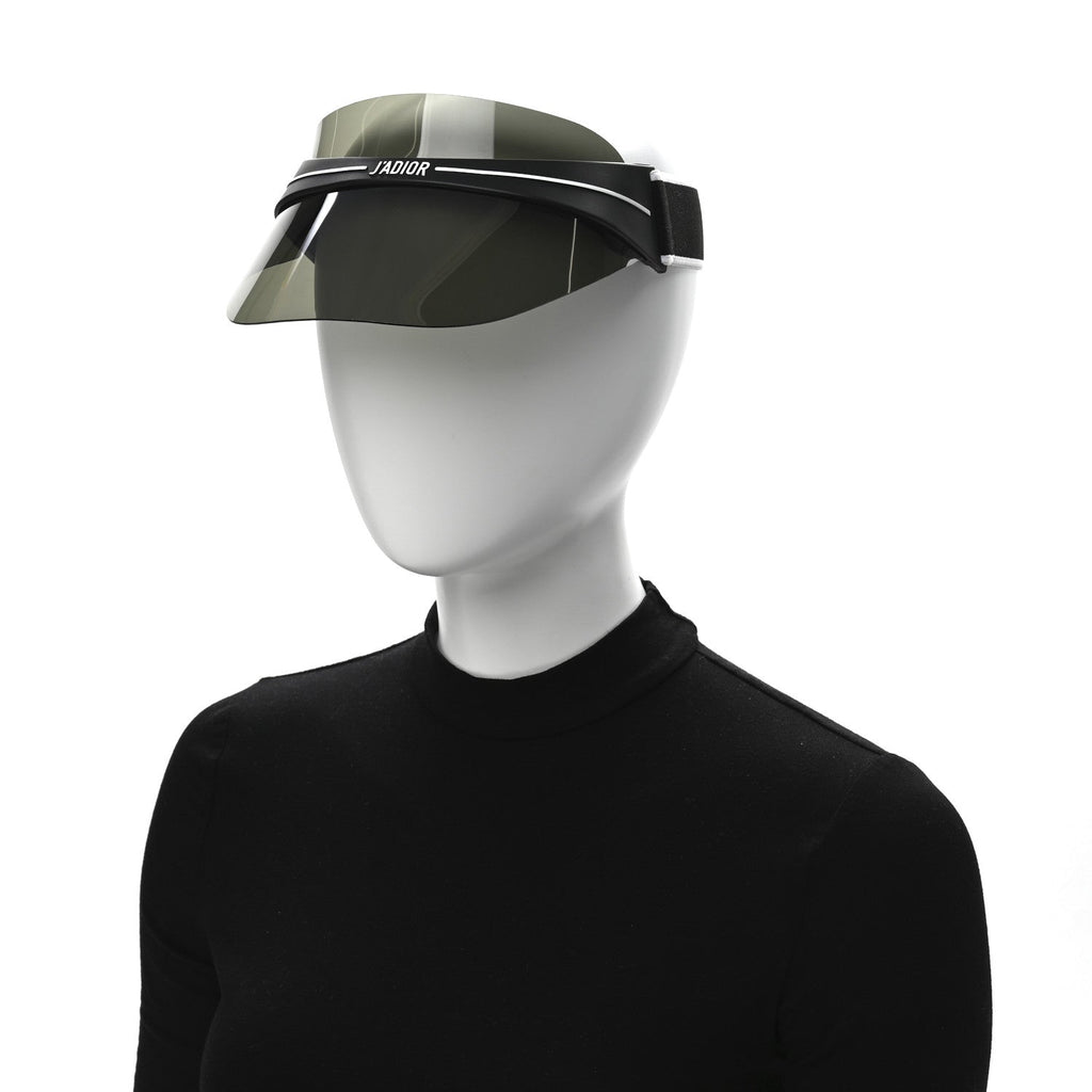Mirrored DiorClub1 Sun Visor Black