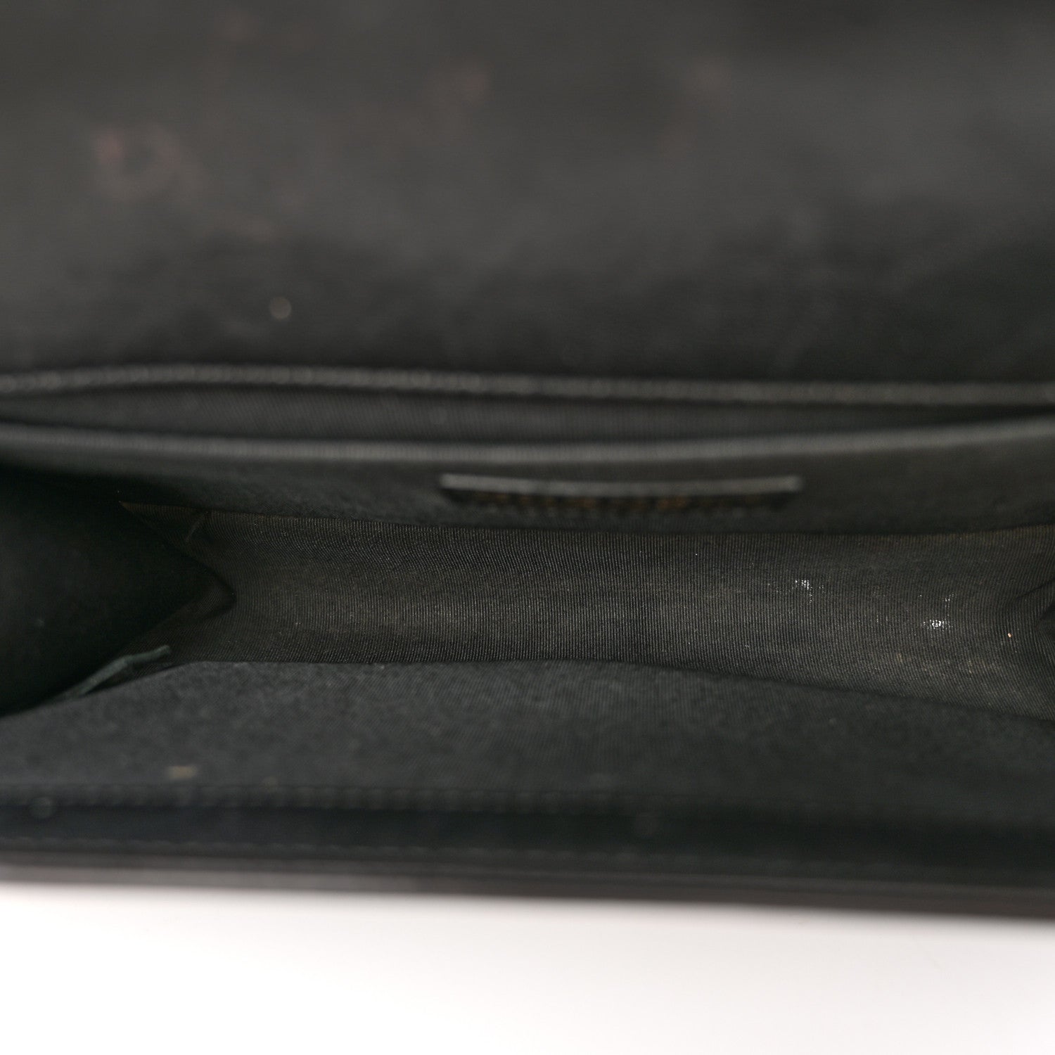 Lambskin Quilted Medium Boy Flap Black