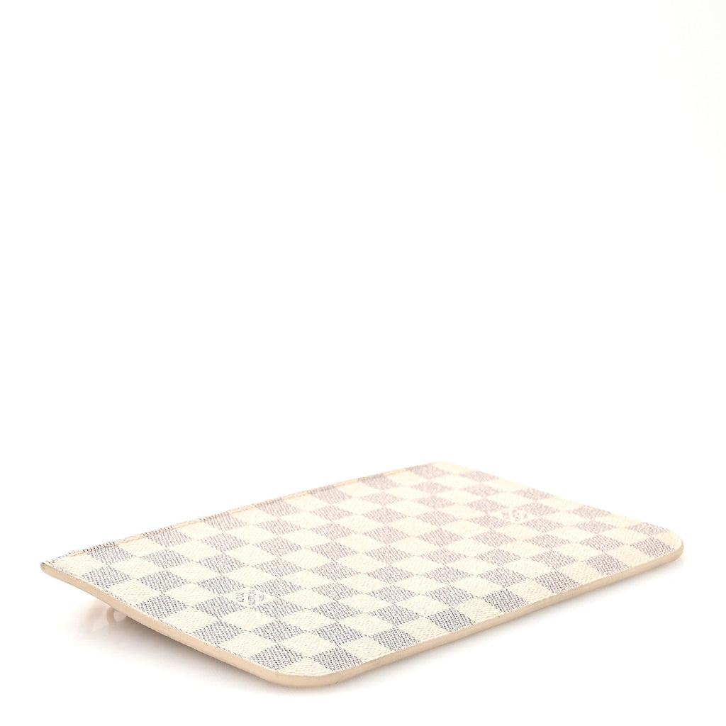 Damier Azur Neverfull MM GM Pochette Rose Ballerine
