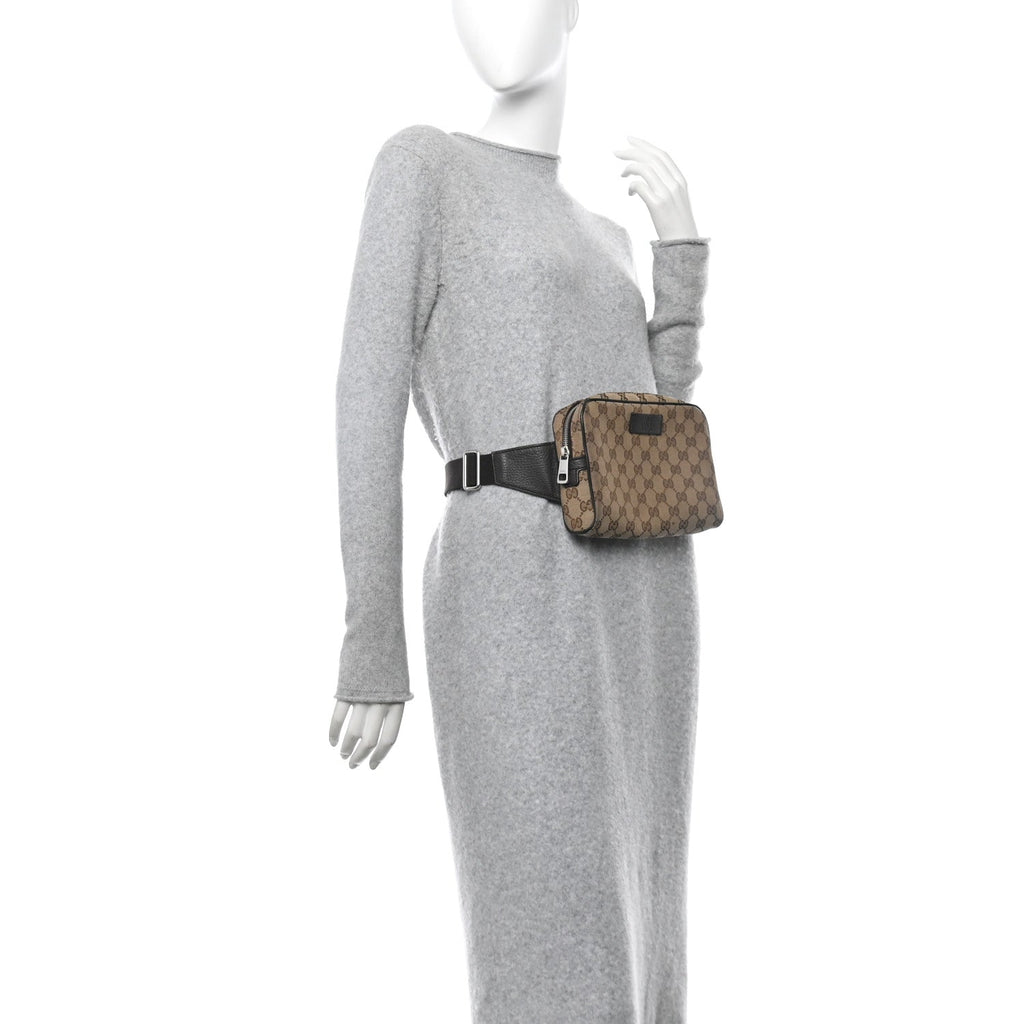 Monogram Belt Bag Dark Brown