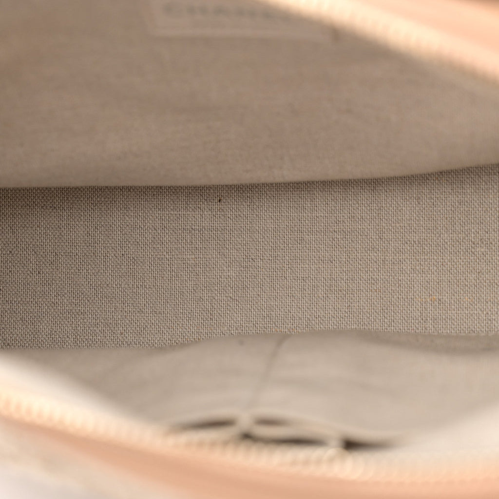 Tweed Calfskin Quilted Medium Gabrielle Hobo Beige