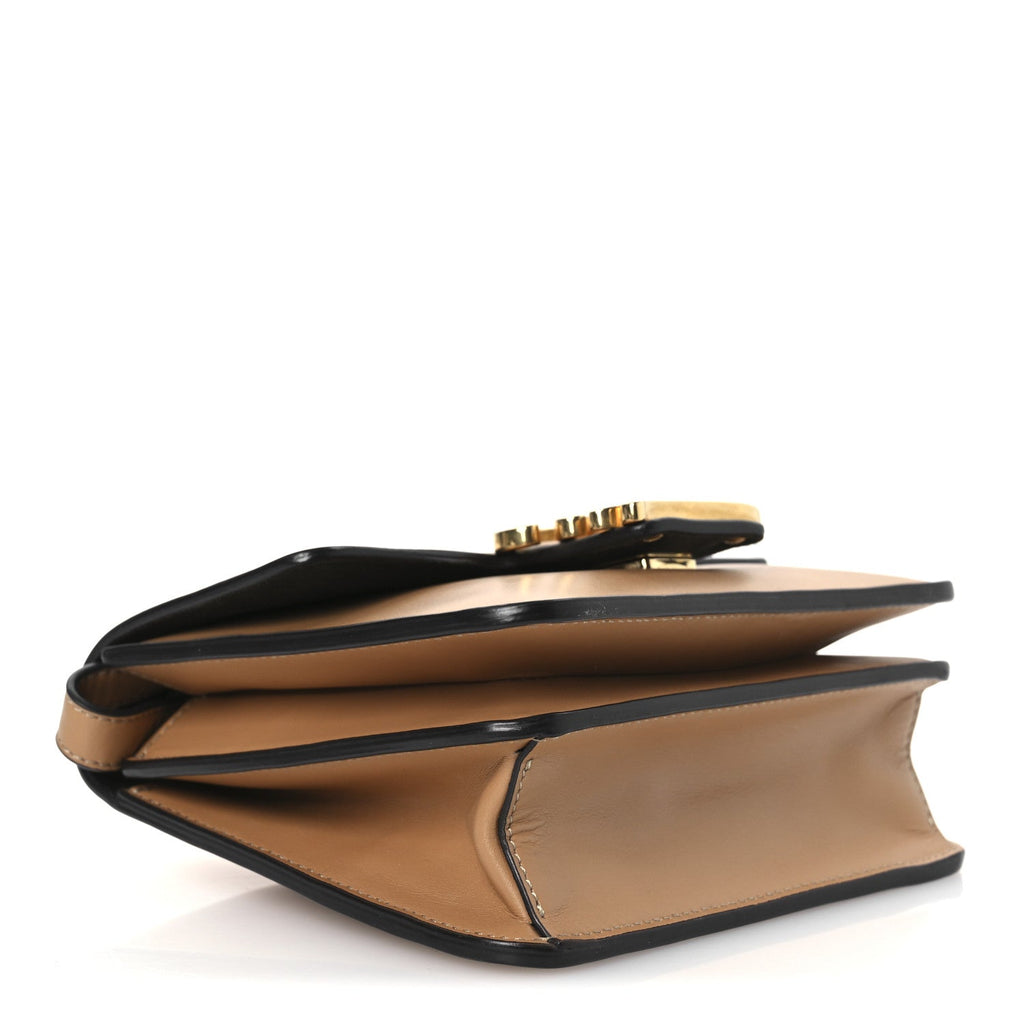 Vitello King Karligraphy Crossbody Bag Cuoio