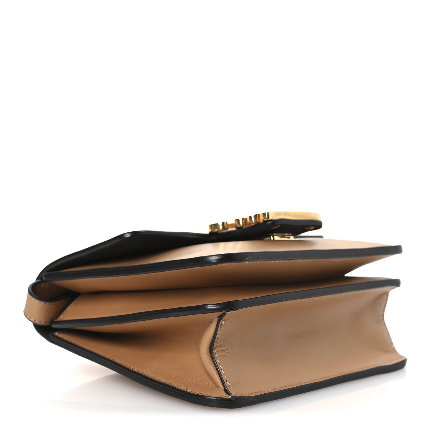 Vitello King Karligraphy Crossbody Bag Cuoio