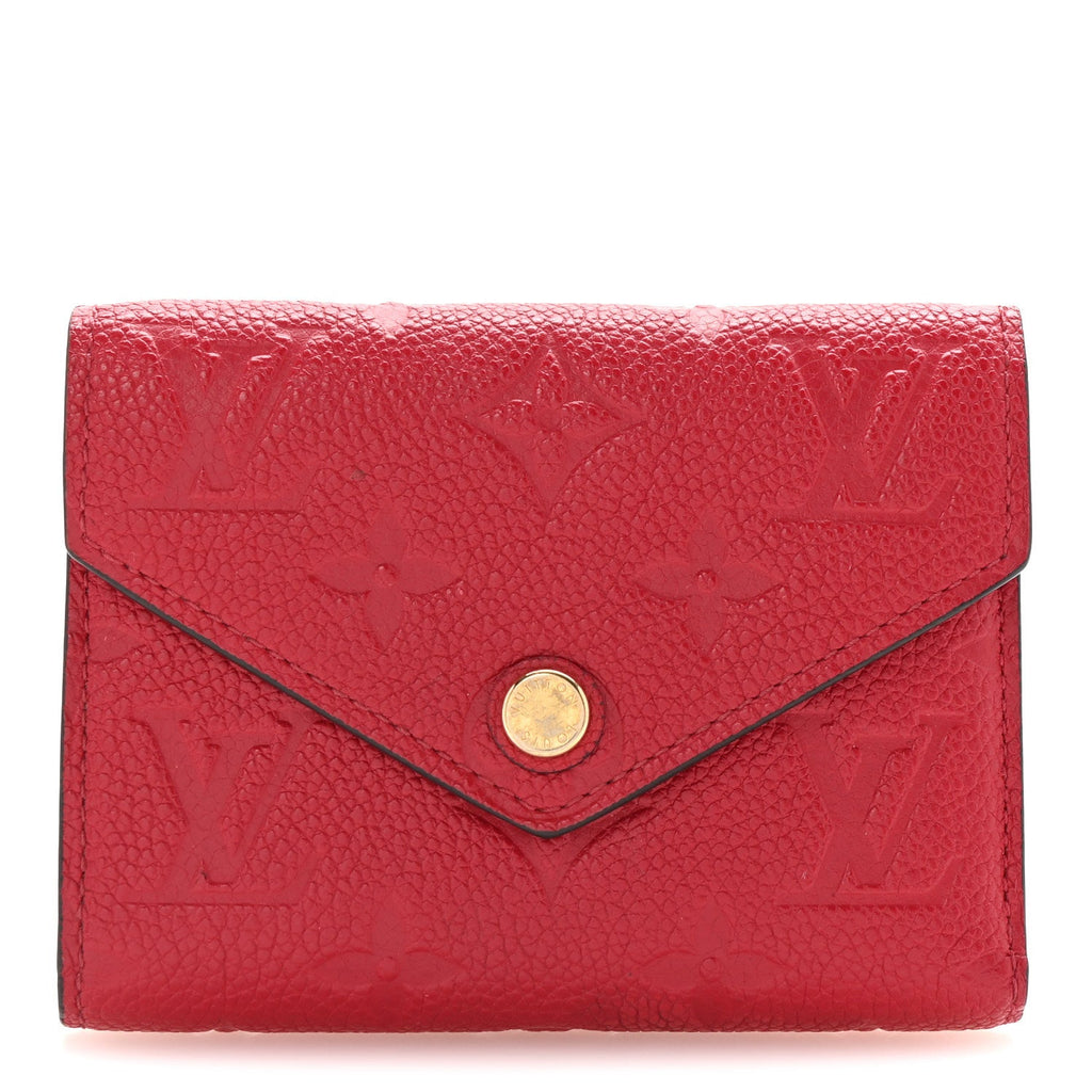 Empreinte Victorine Wallet Scarlet