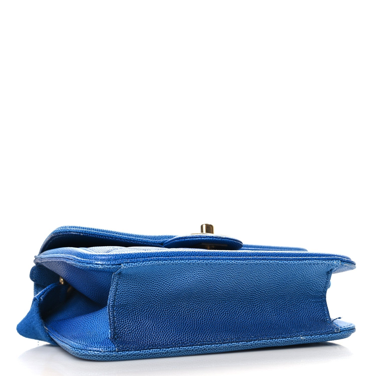 Caviar Quilted Sunset On The Sea Waist Bag Blue