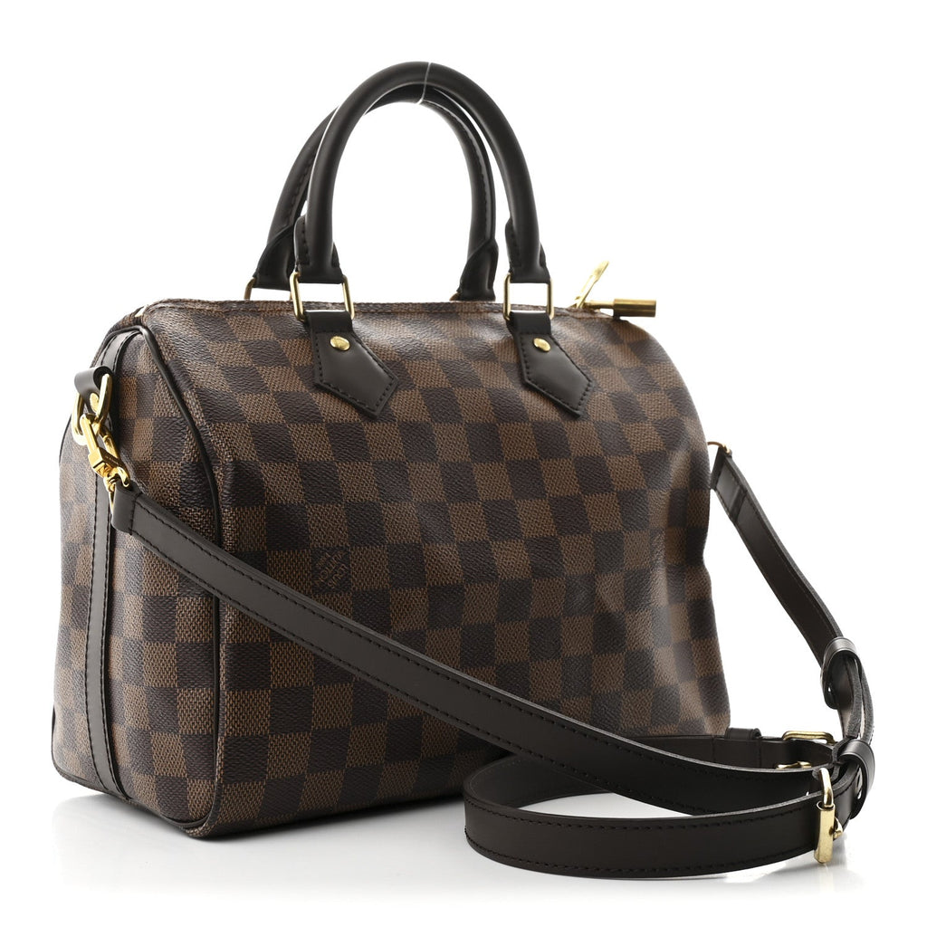 Damier Ebene Speedy Bandouliere 25
