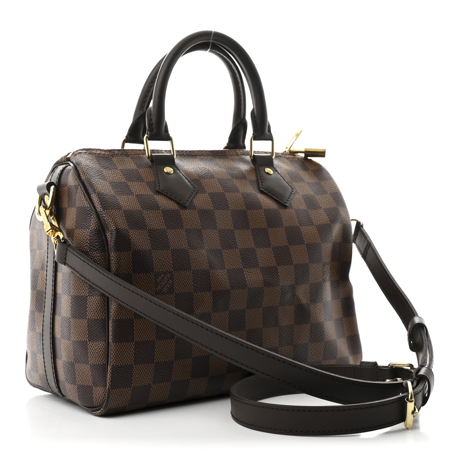 Damier Ebene Speedy Bandouliere 25