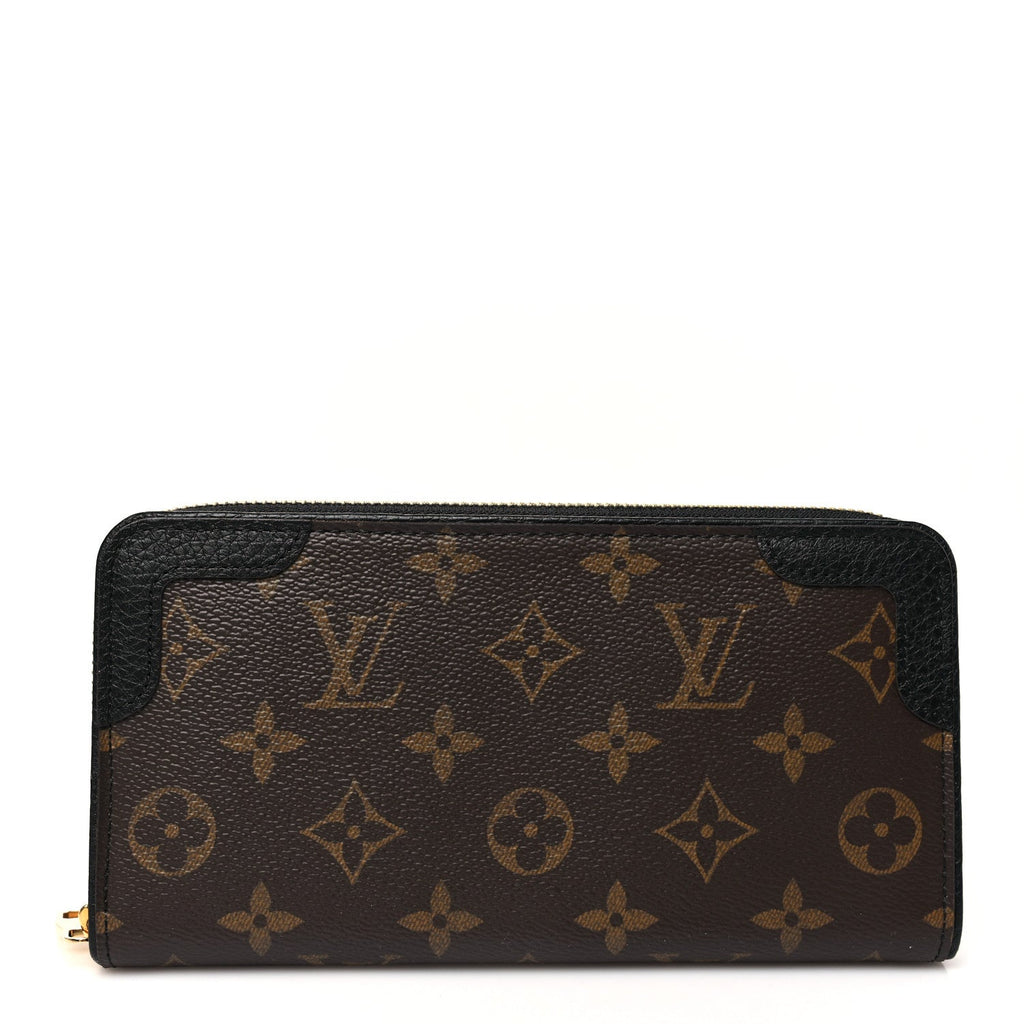 Monogram Zippy Retiro Wallet Black