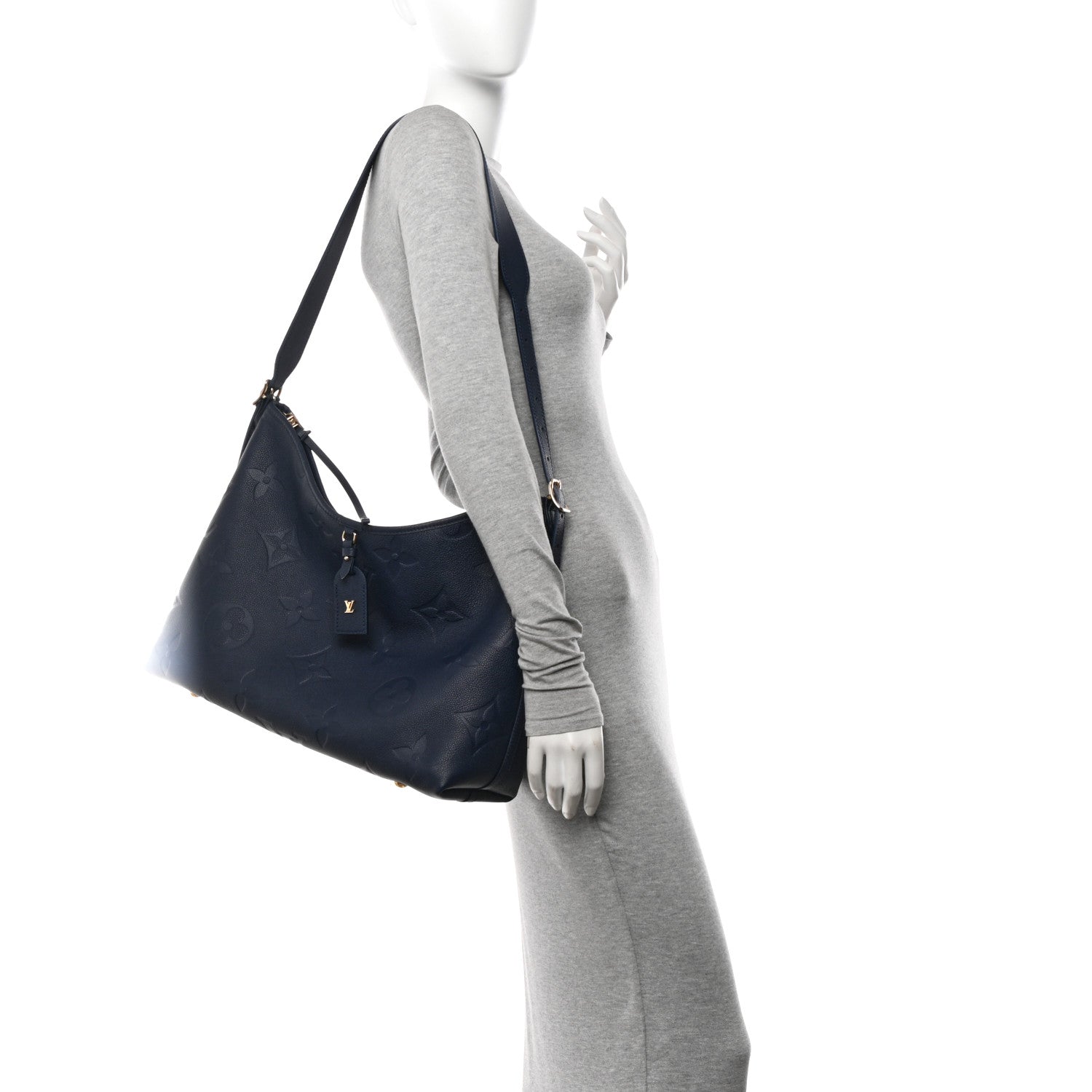 Empreinte Monogram Giant CarryAll MM Navy