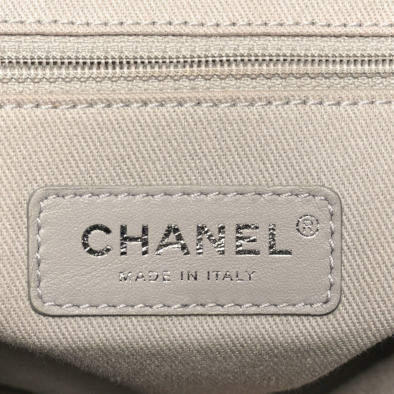 Striped Canvas Deauville Drawstring Bag