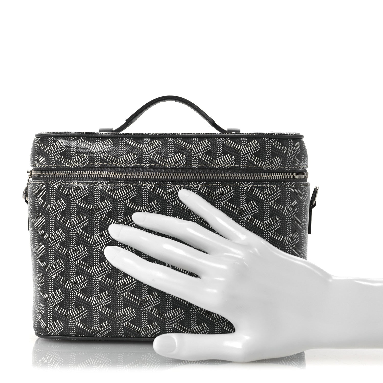 Goyardine Muse Vanity Case Grey