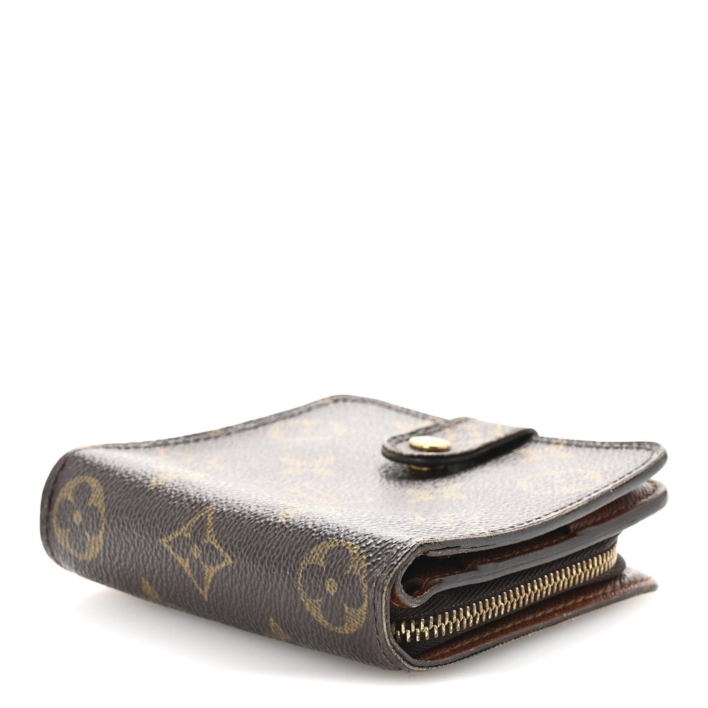 Monogram Compact Zippe Zipped Wallet