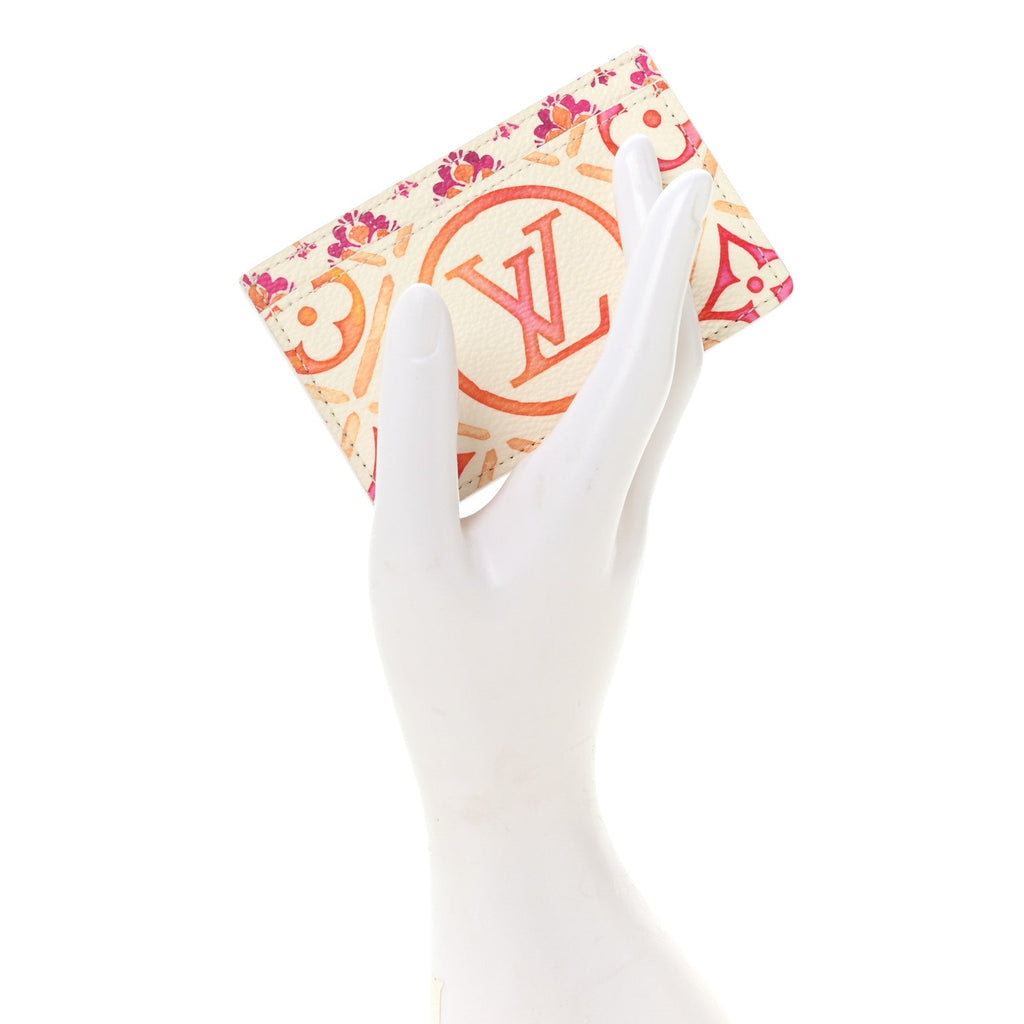 Monogram Tiles By The Pool  Holder Coral