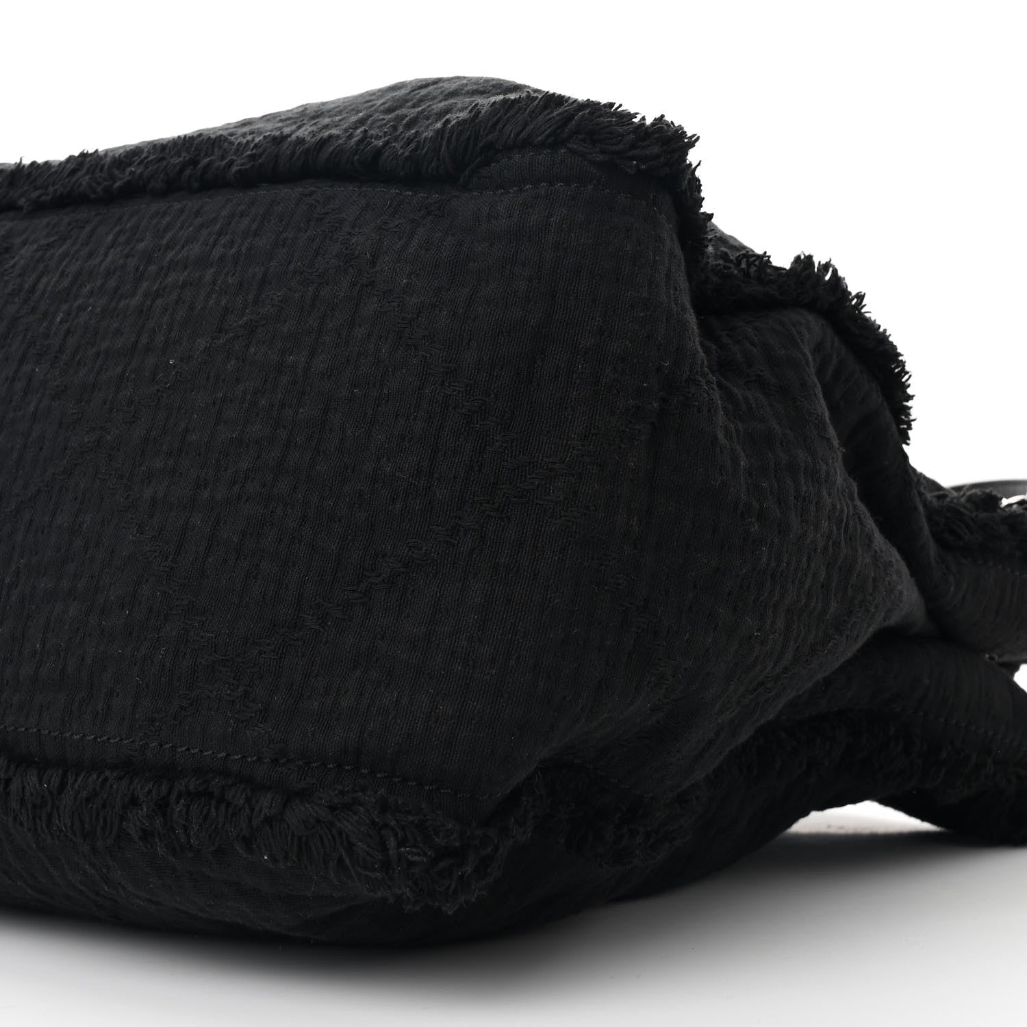 Canvas Extra Large Double Face Shopping Tote Black
