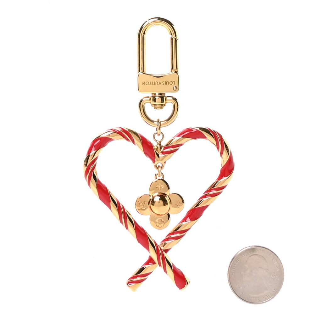 Metal Vivienne Xmas Bag Charm